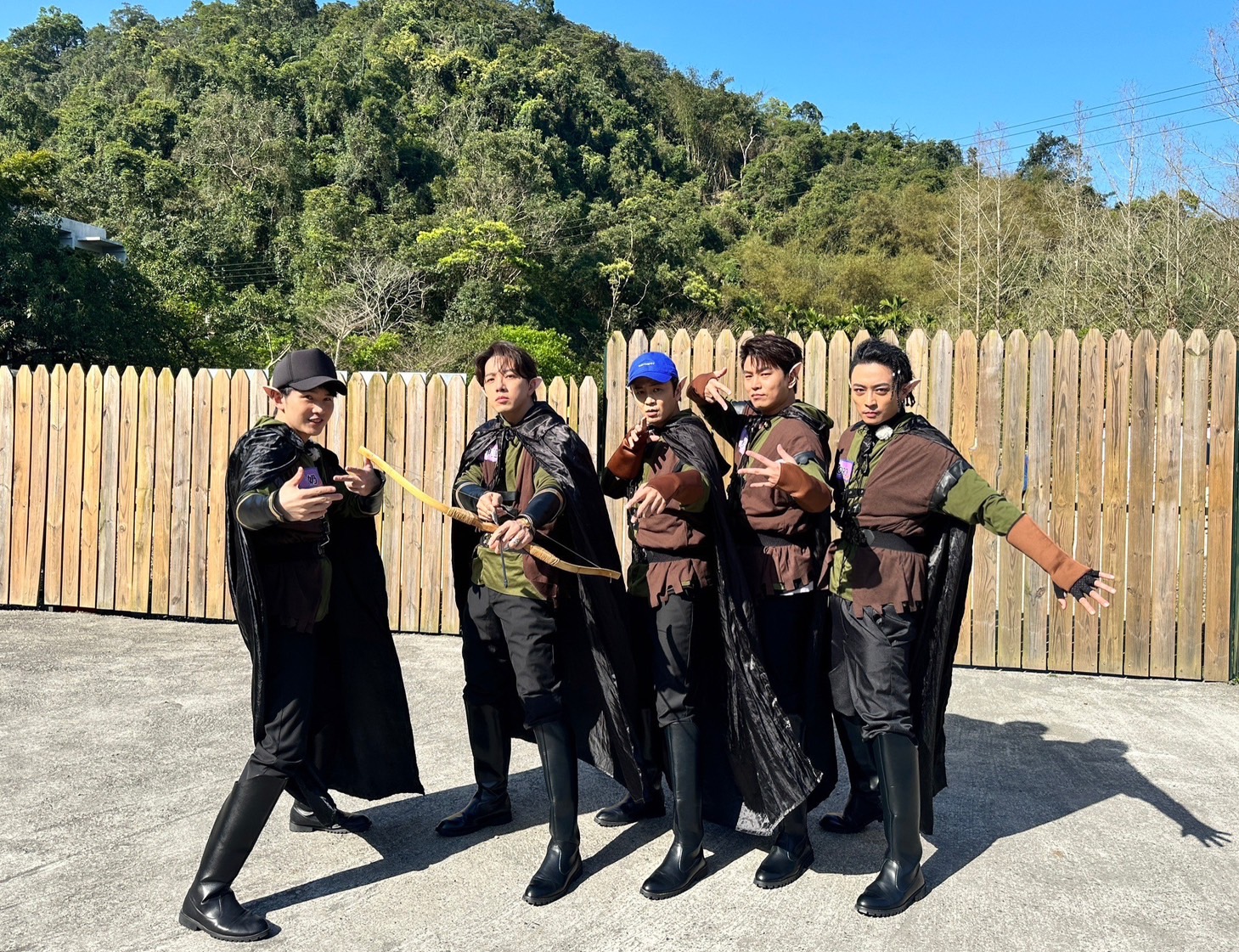 Energy首登《綜藝玩很大》出外景。（三立提供）