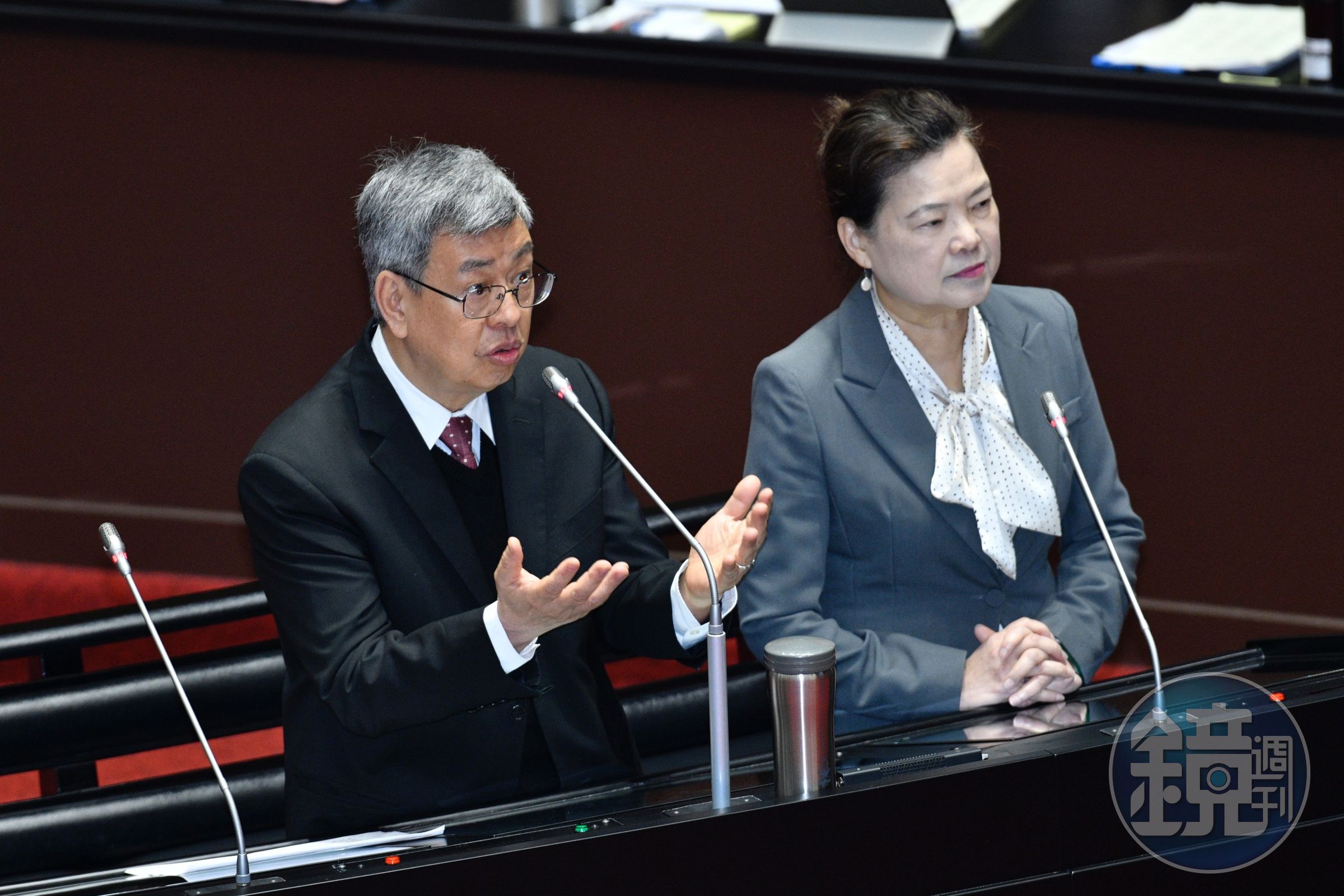 陳建仁今赴立院備詢，被問到是否有可能再普發現金，他表示依照目前財政狀況，要用於3項補貼。