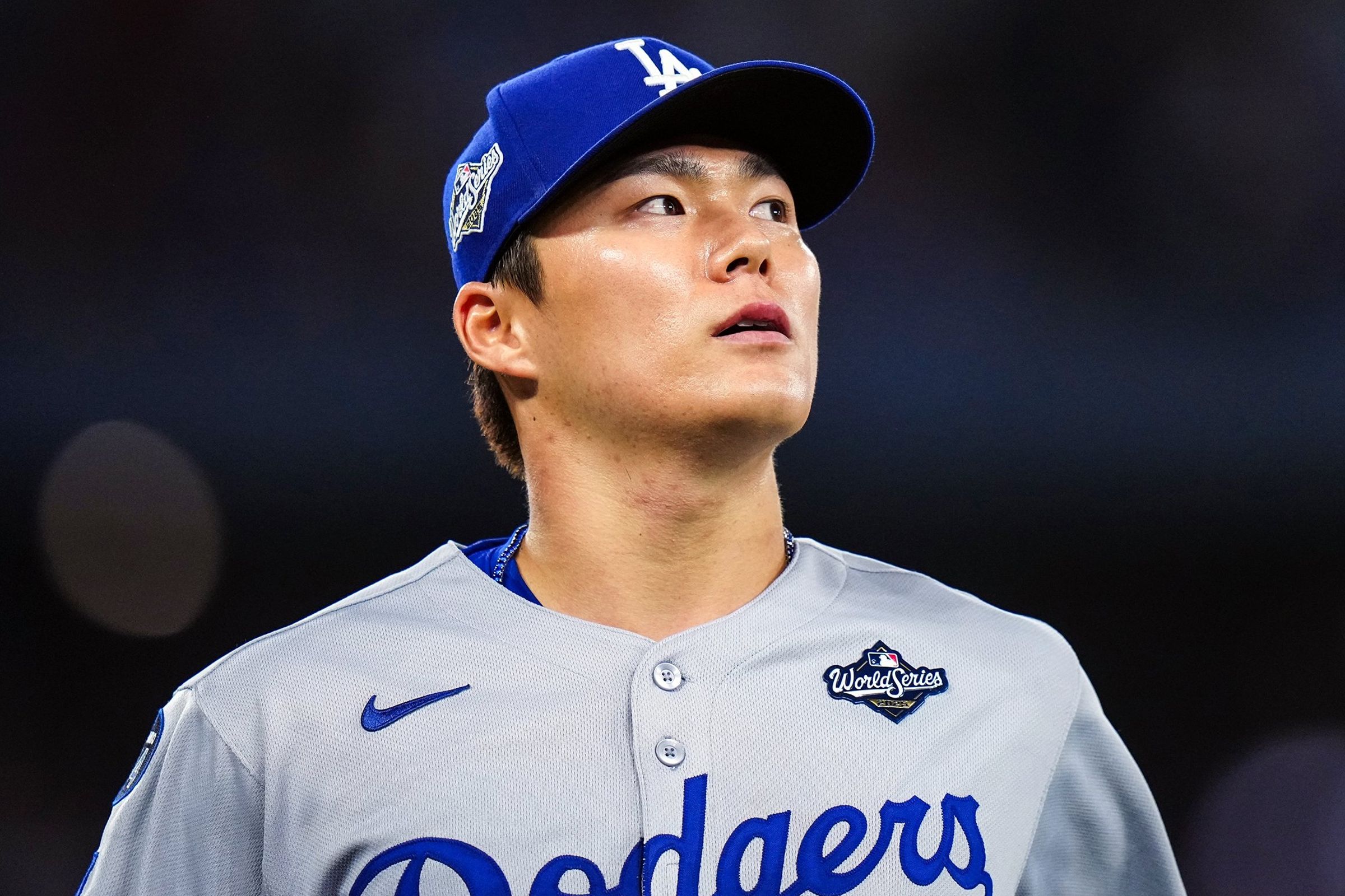 山本由伸今日先發再次封鎖藍鳥打線,助道奇奪勝,將世界大賽逼進G7。(翻攝自X@LosDodgers)