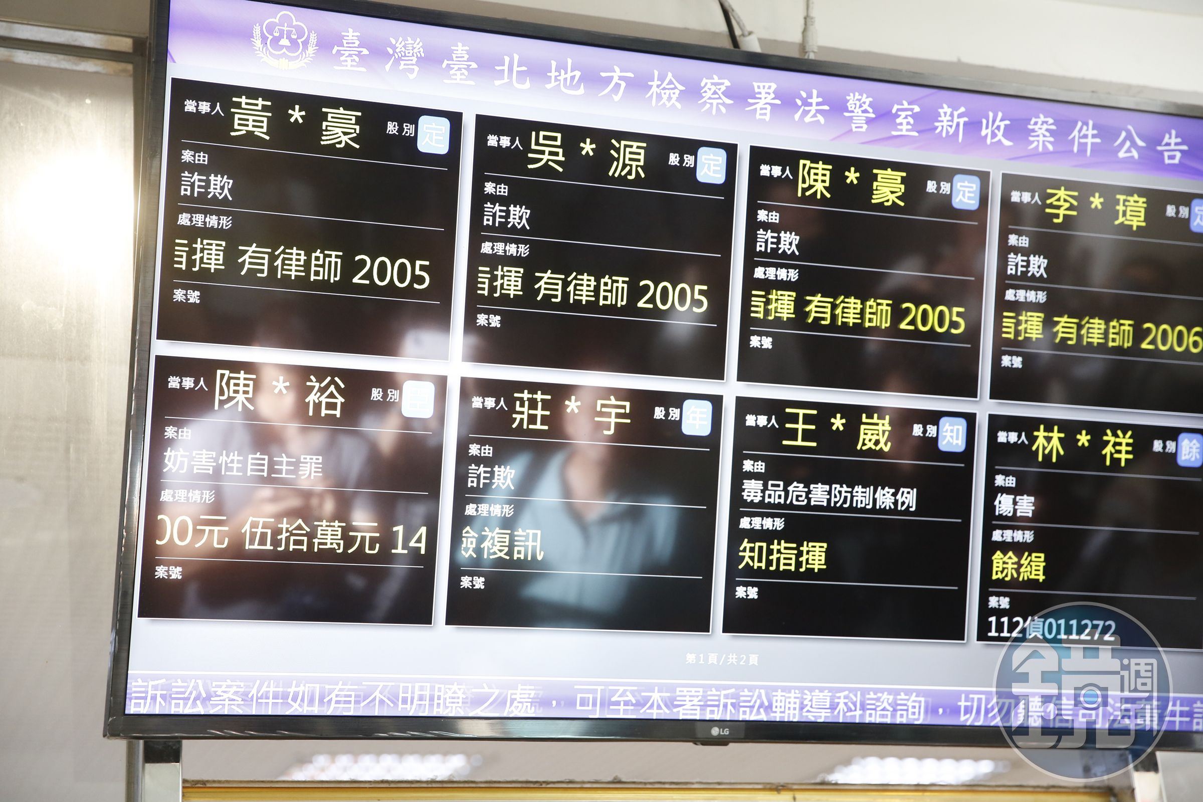 台北地檢署8月3日首度傳喚NONO,訊後諭令NONO以50萬元交保。