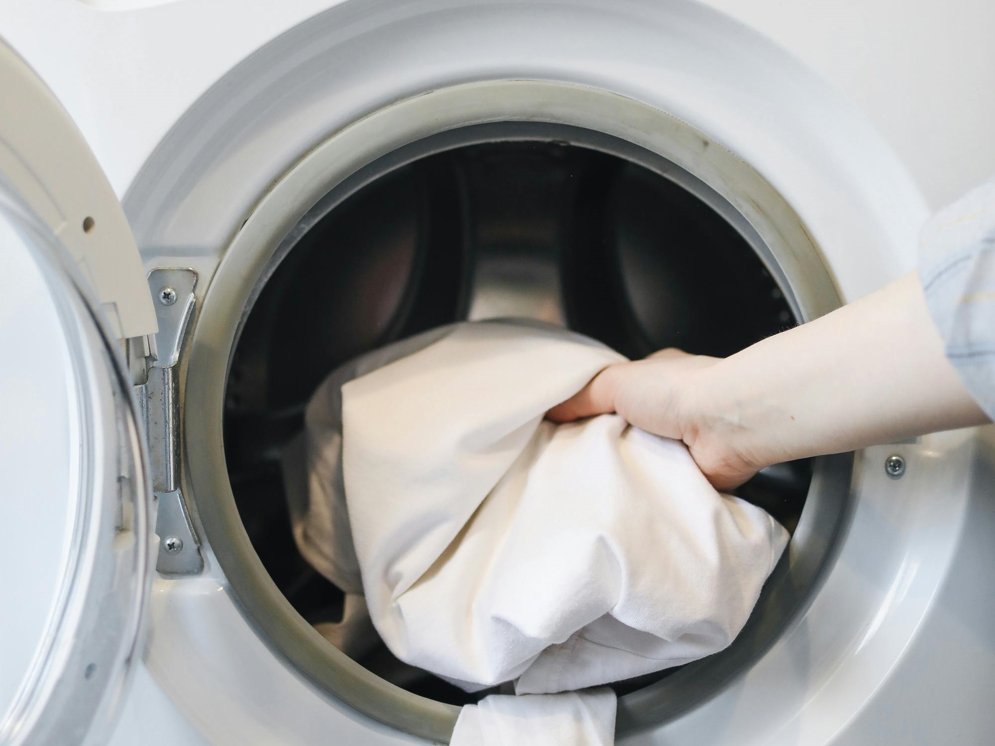 在南韓1%頂級富人社區，滾筒式洗衣機完全沒人願意買單。（Pexels提供）