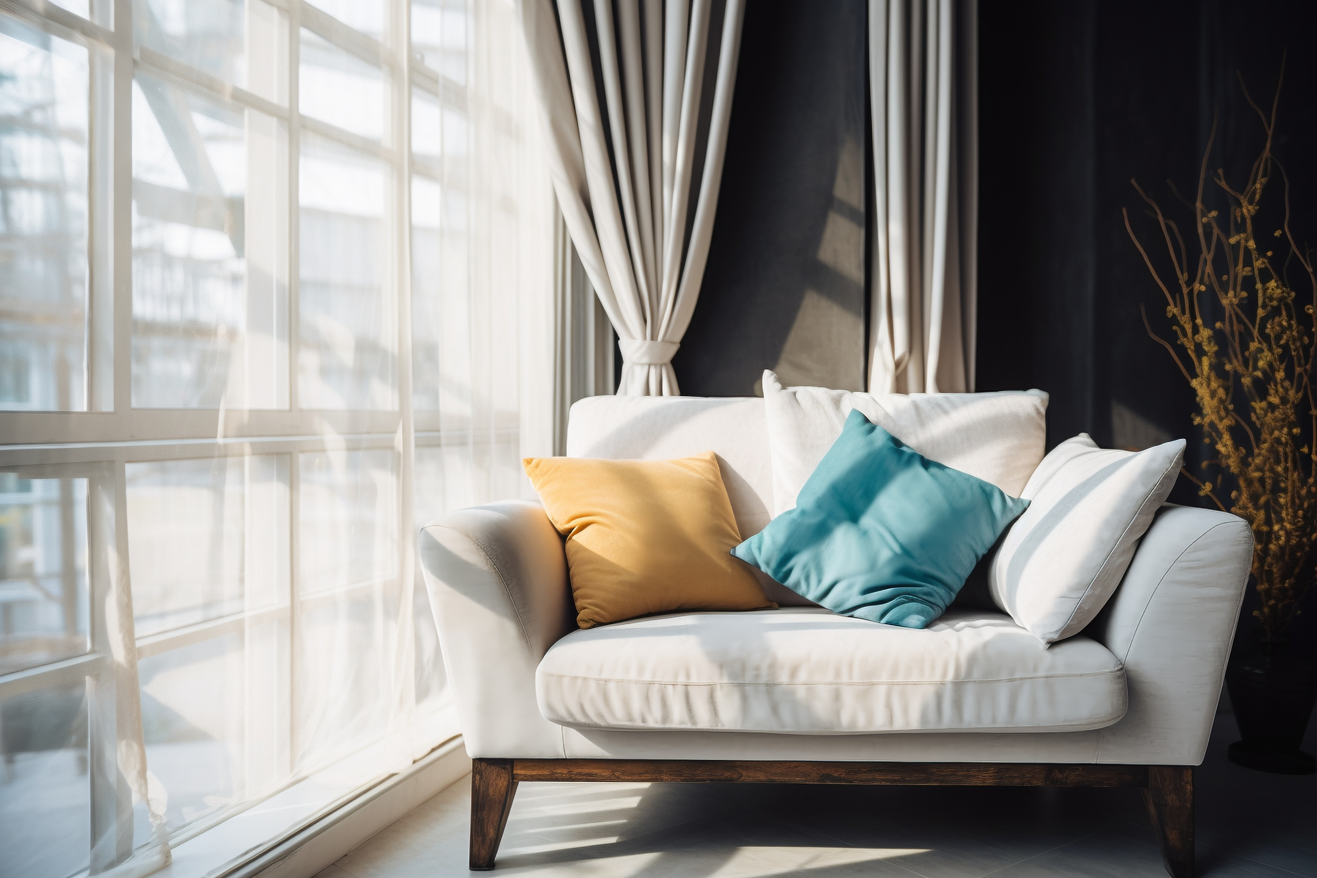 沙發因為使用頻繁、容易藏汙納垢，信義居家提供簡易沙發維護3撇步，讓民眾輕鬆保養家中沙發，同時保持環境整潔。（信義房屋提供）