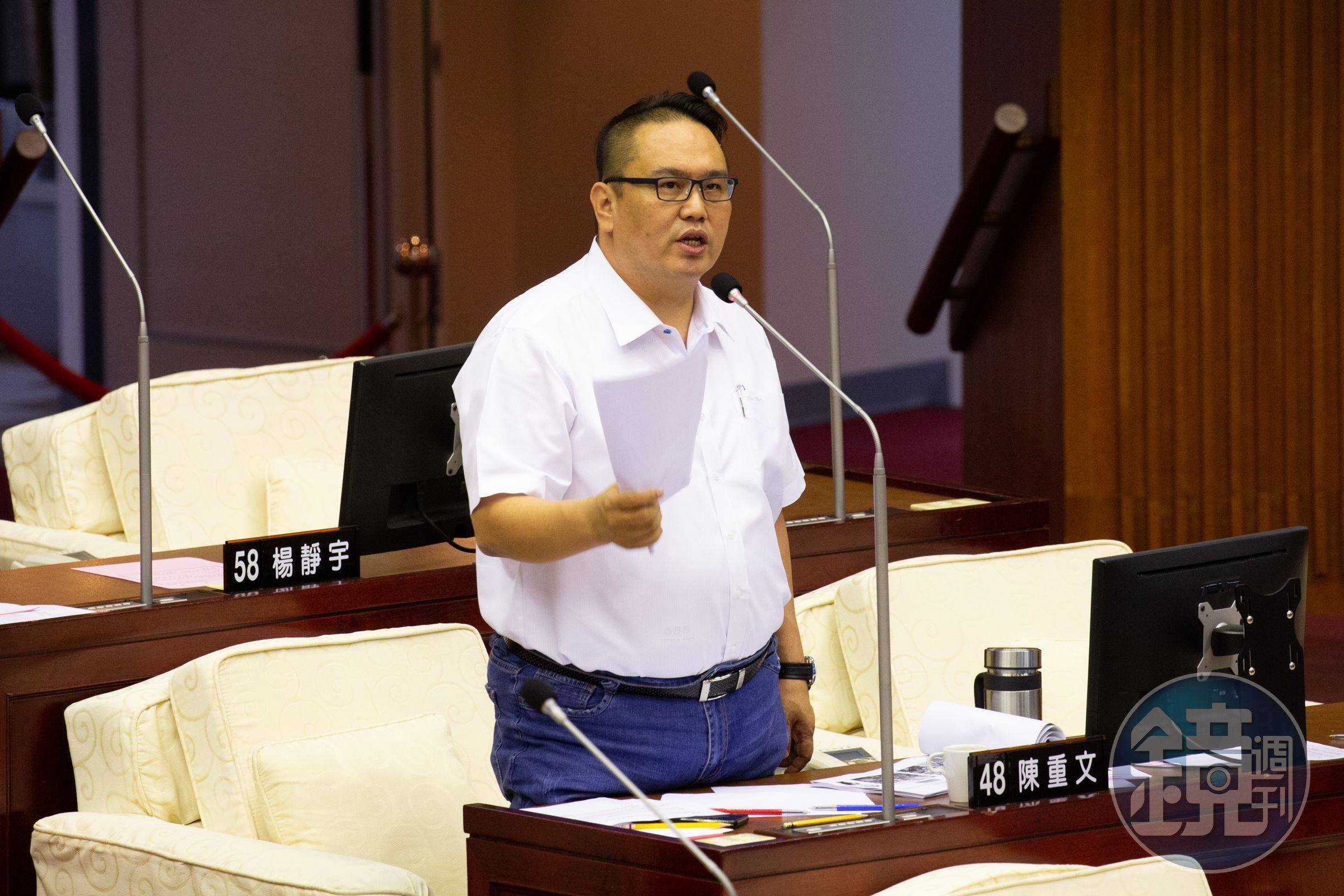 高等法院認定,台北市議員陳崇文交保後勾串證人,今晚撤銷交保裁定,發回台北地院。(本刊資料照)