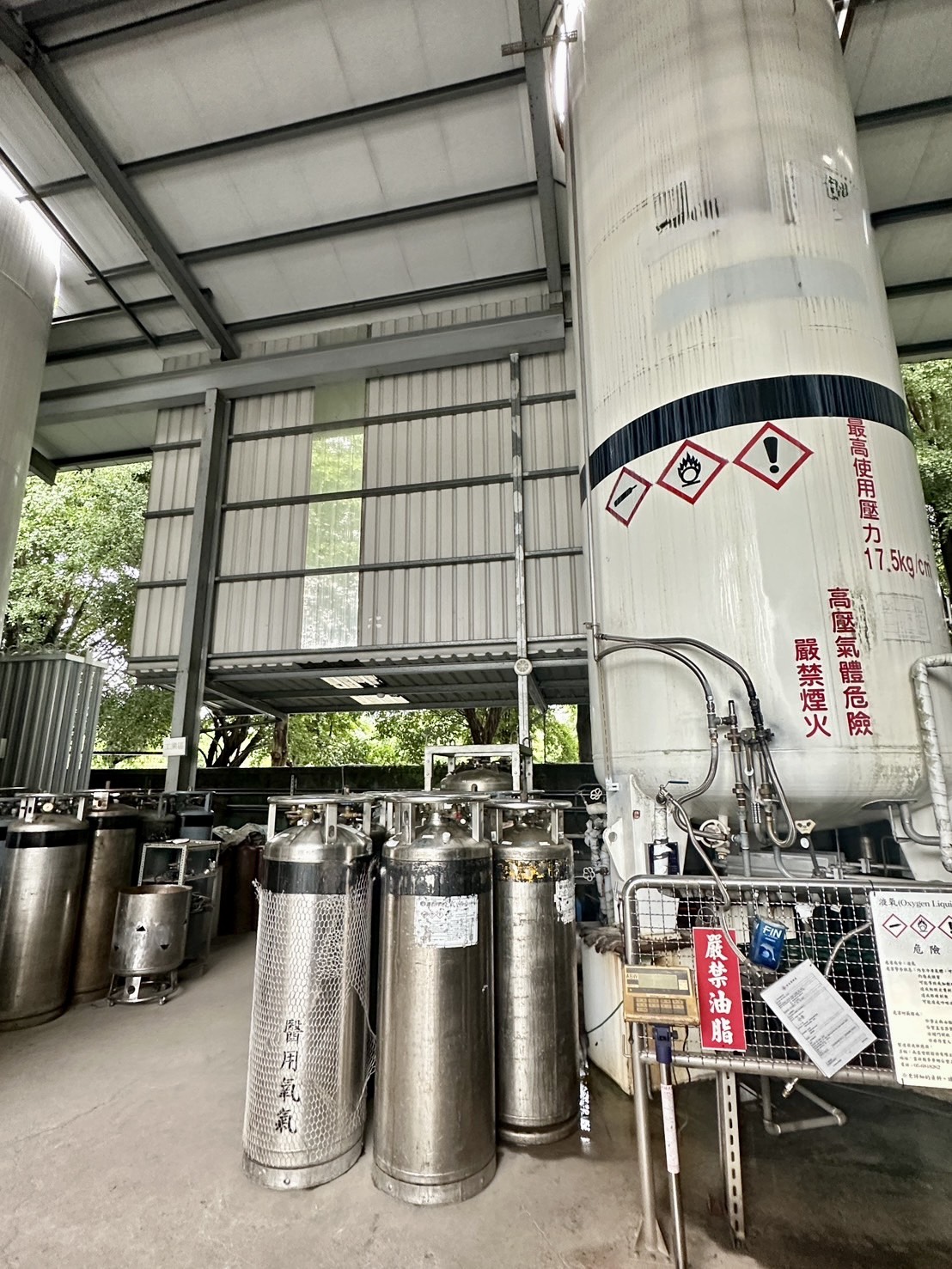 中檢專案小組將持續深入追查釐清所有假冒氣體流向。(中檢提供)