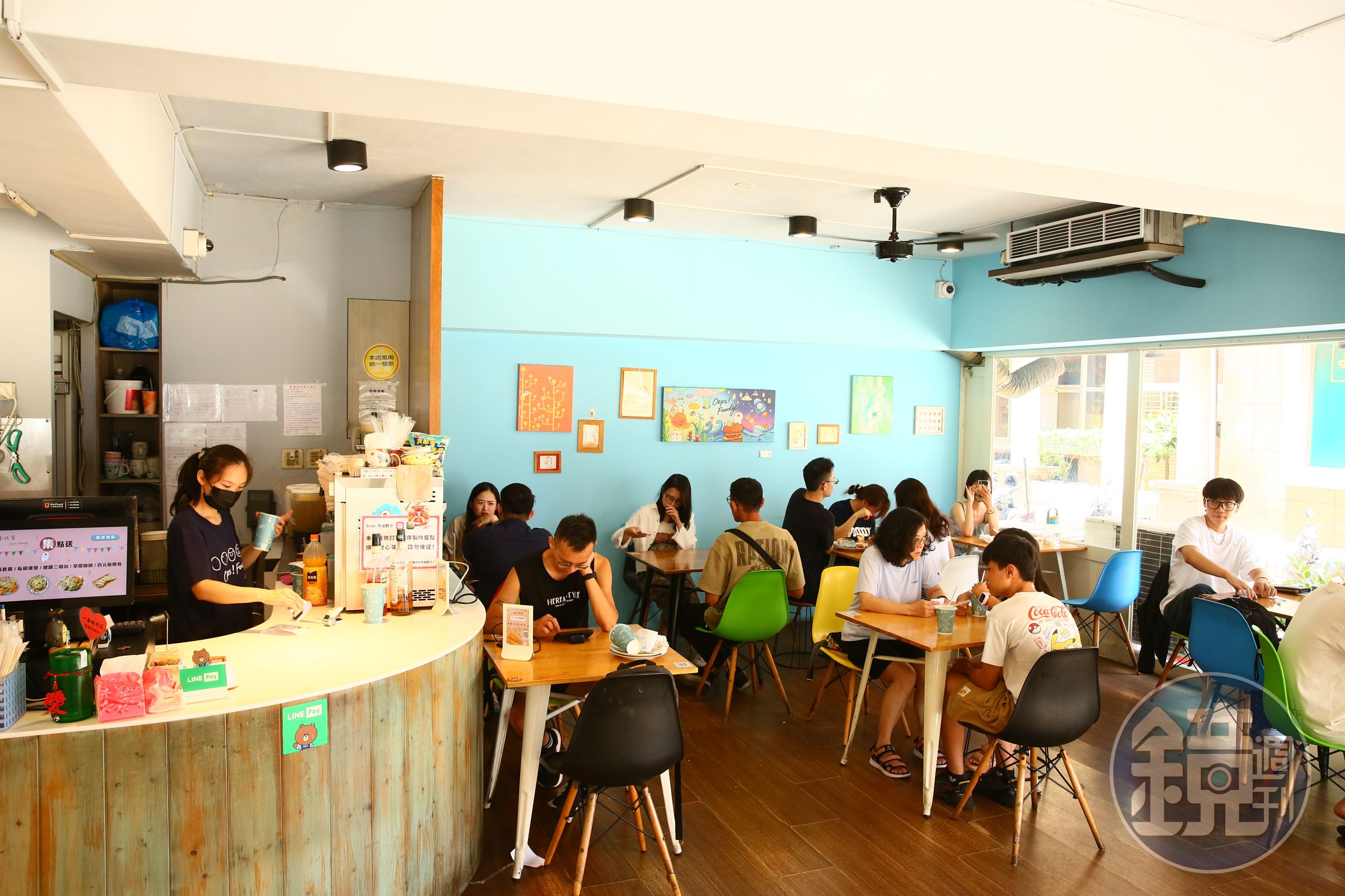 位在新竹振興路的歐浮找餐創始店，是新竹第一間早午餐店，走過11個年頭仍人氣不減。