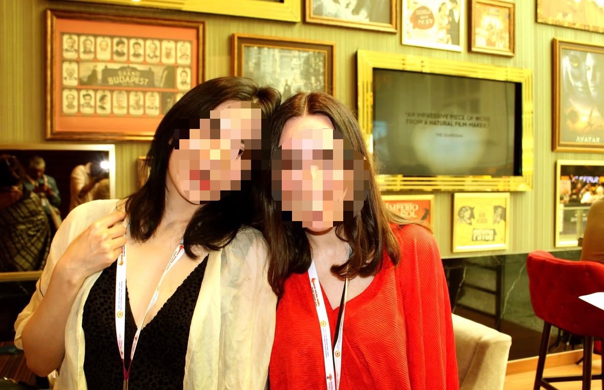 謝升竑除遭前女友指控侵犯性隱私，交往期間還出軌一名影評人T（左），卻稱「我最多用手而已」。（翻攝IG）