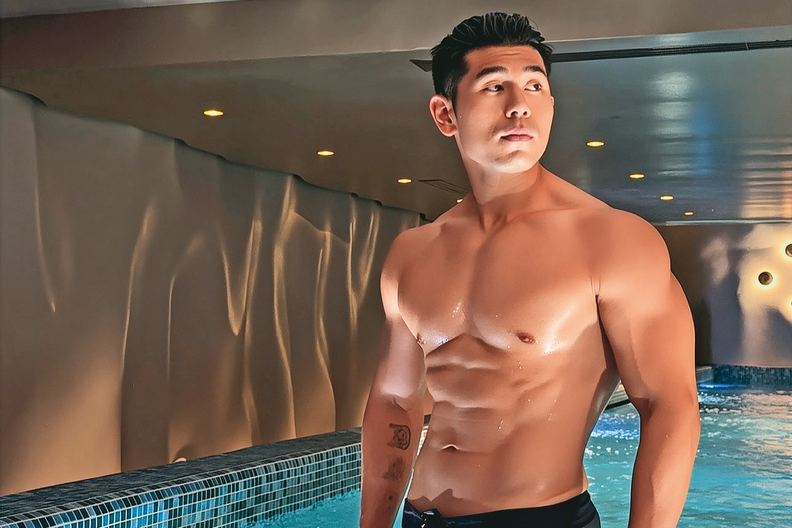 PEETA葛格去年捲入大麻疑雲,被爆出幕後指使者竟是打鐵健身創辦人大軍。(翻攝自PEETA葛格IG)