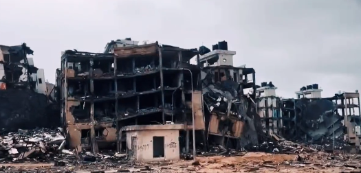 以色列和哈瑪斯的停戰協議將再延長2天，且雙方將釋放更多人質。圖為加薩走廊。（翻攝自X@banuel）