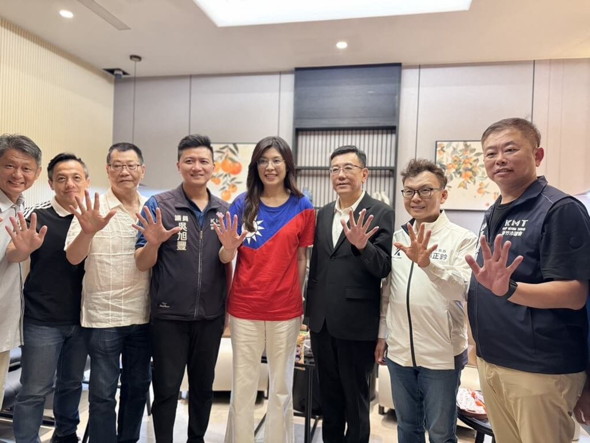 鄭麗文斬獲中部以北多數議長系統支持。（民眾提供）