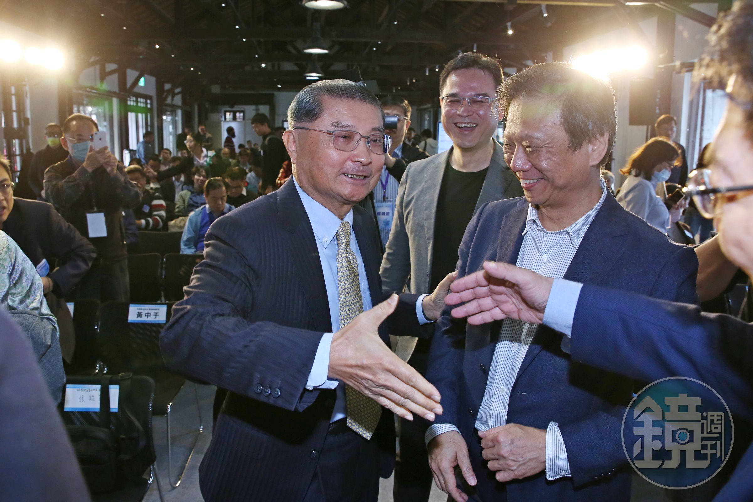 經濟部今日與電電公會合作,舉辦「技術需求媒合會」,讓有需要研發資源的業者,可以直接與研發法人洽商。圖中為電電公會理事長李詩欽。