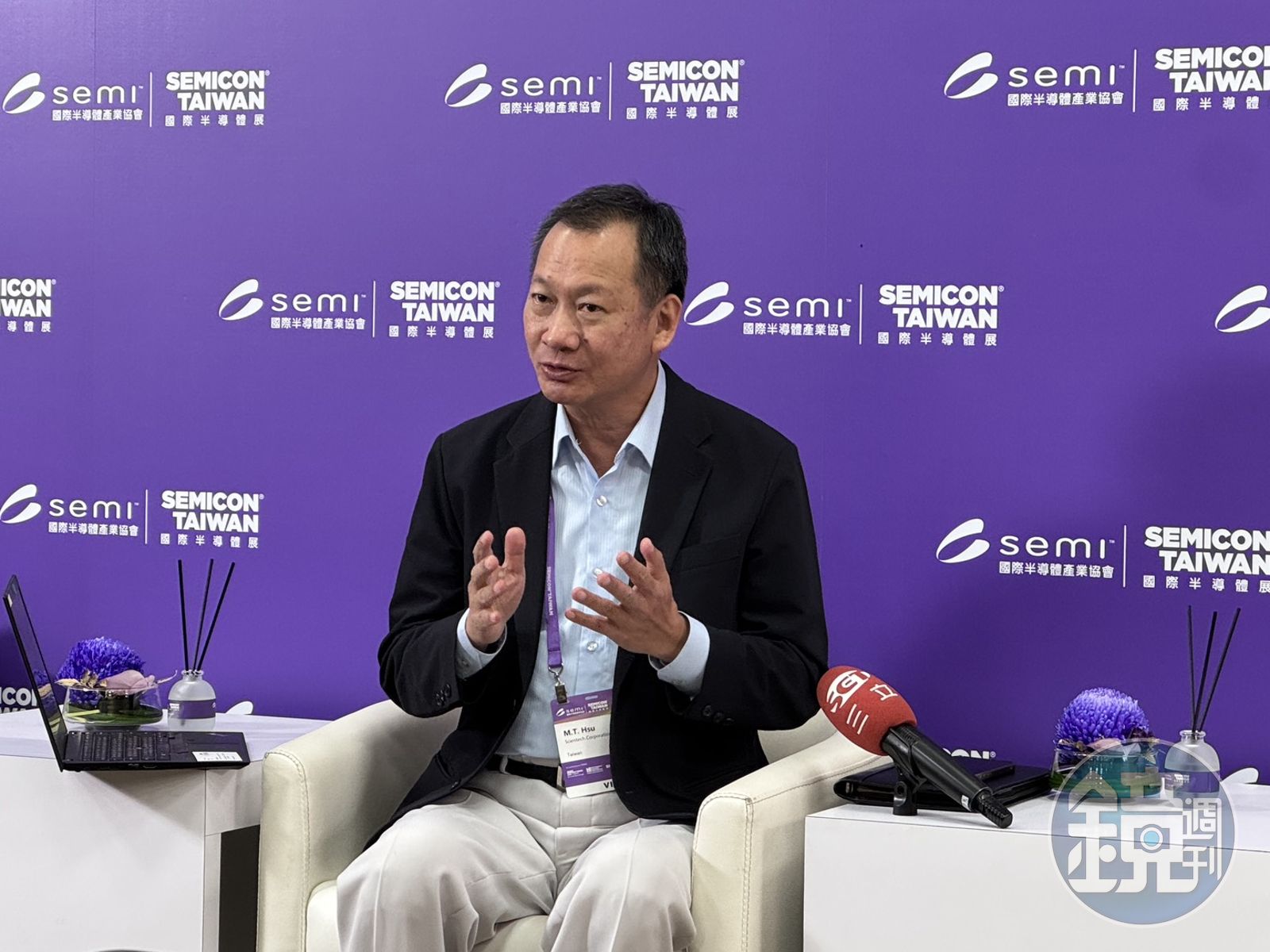 直擊半導體展/AI訂單看到2028年 辛耘今年自製設備出貨拚增50%