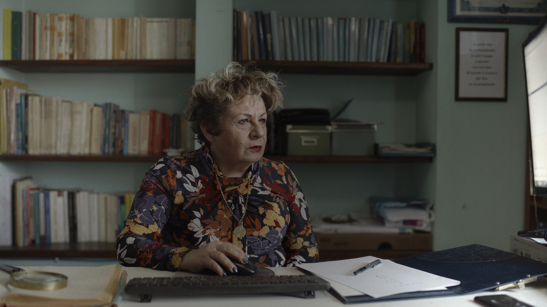 《占星轉運站》記錄義大利知名占星師盧齊亞娜為客戶諮詢的過程。（天馬行空提供）