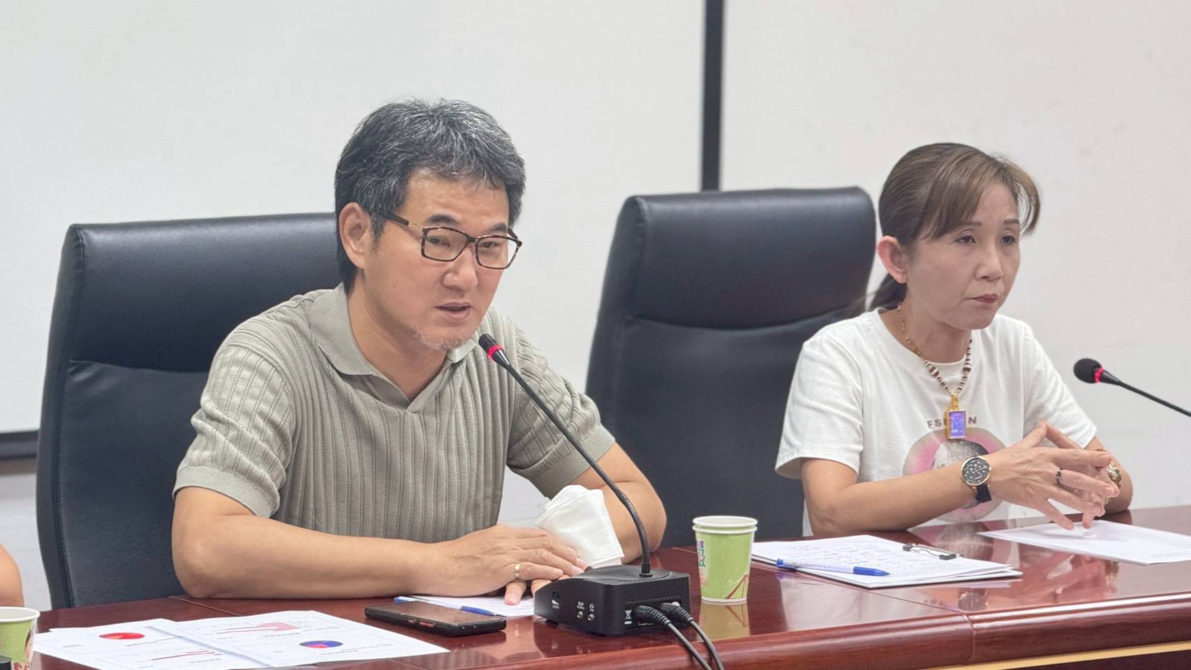 國光客運全面停駛連帶西螺轉運站停止營運，立委劉建國邀集相關單位推動西螺轉運站優化2.0計畫。（劉建國辦公室提供）