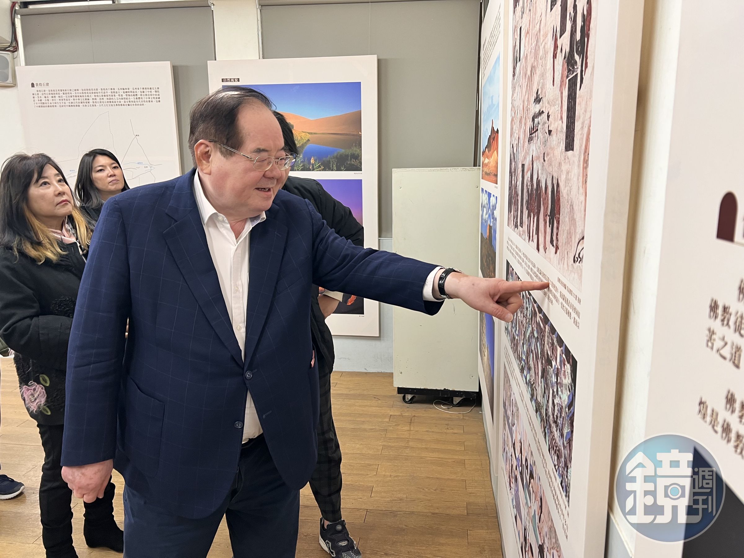 李乾龍受訪表示,這次先嗇宮辦展,是希望推廣中華文化之美。