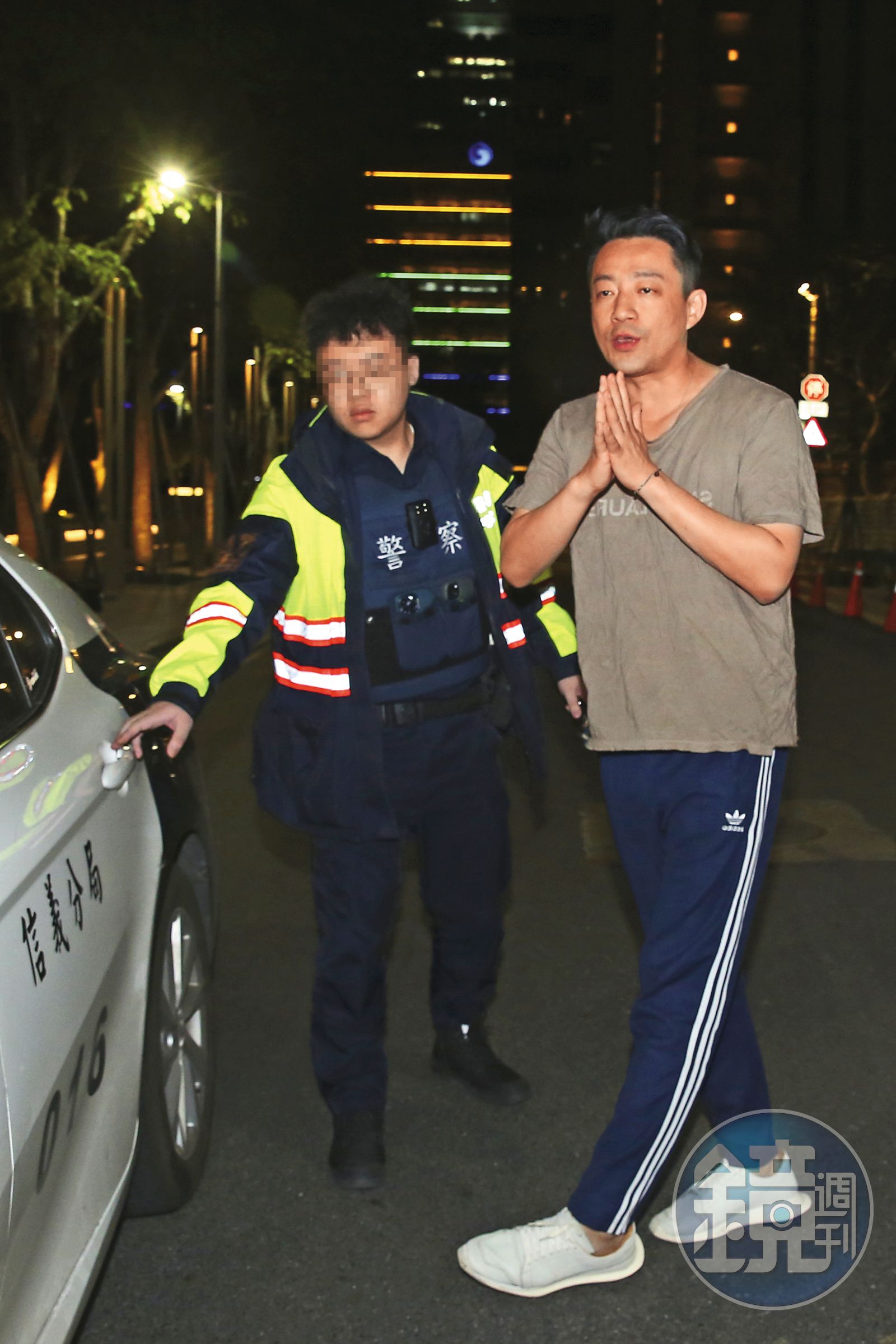 3月22日，上週五汪小菲喝多先後鬧慘大S家跟警察局，最後卻突然走人，現已飛回北京。（圖／鏡週刊）