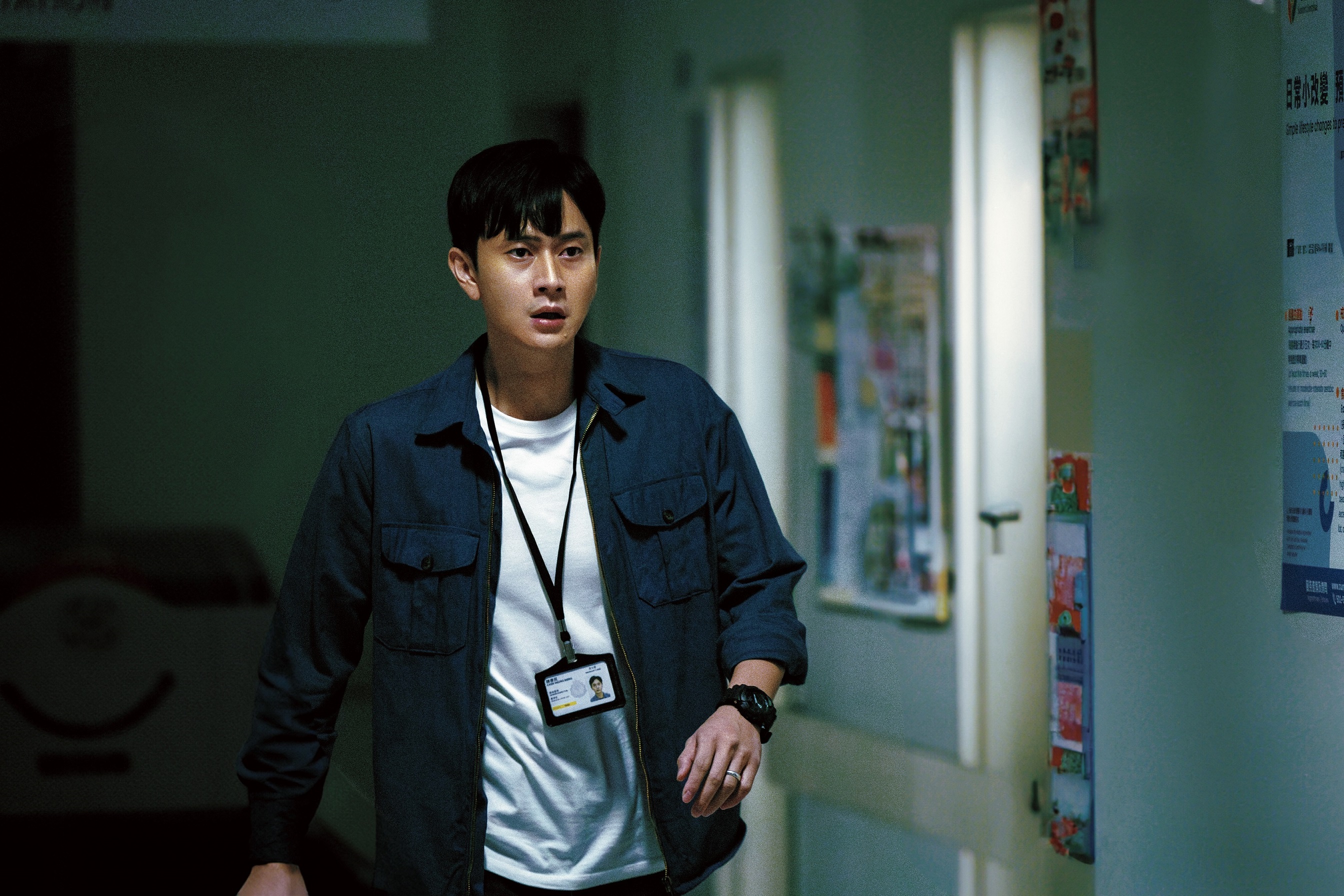 劉冠廷在香港動作電影《私家偵探》中扮演警察。（華映提供）