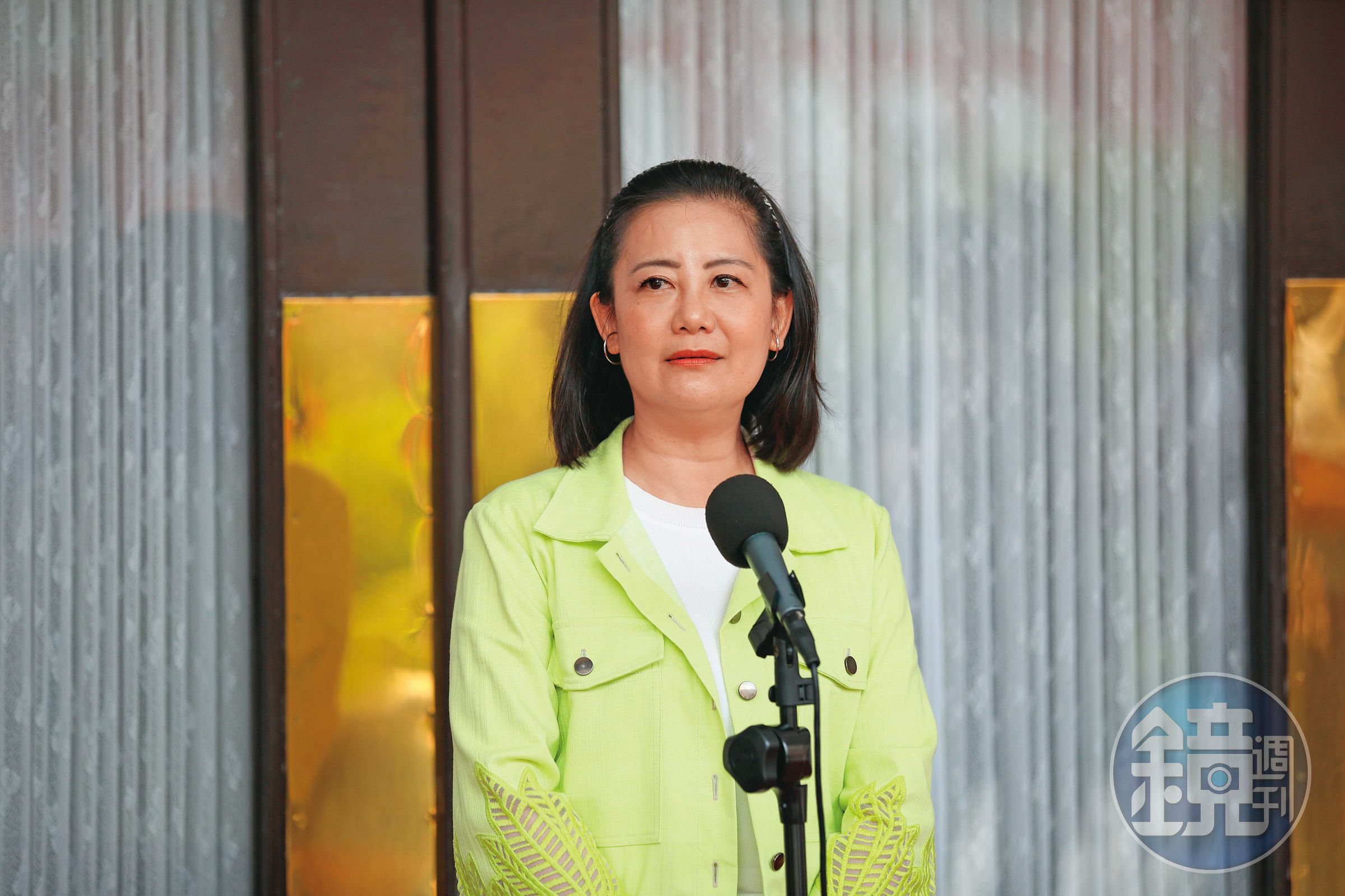 吳思瑤續任民進黨黨團幹事長,屢屢開槓藍白,反成罷免目標。