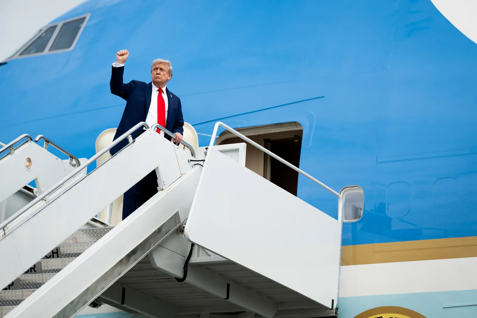 川普表示，與普丁「通話有重大進展」。（取自flickr@The White House）