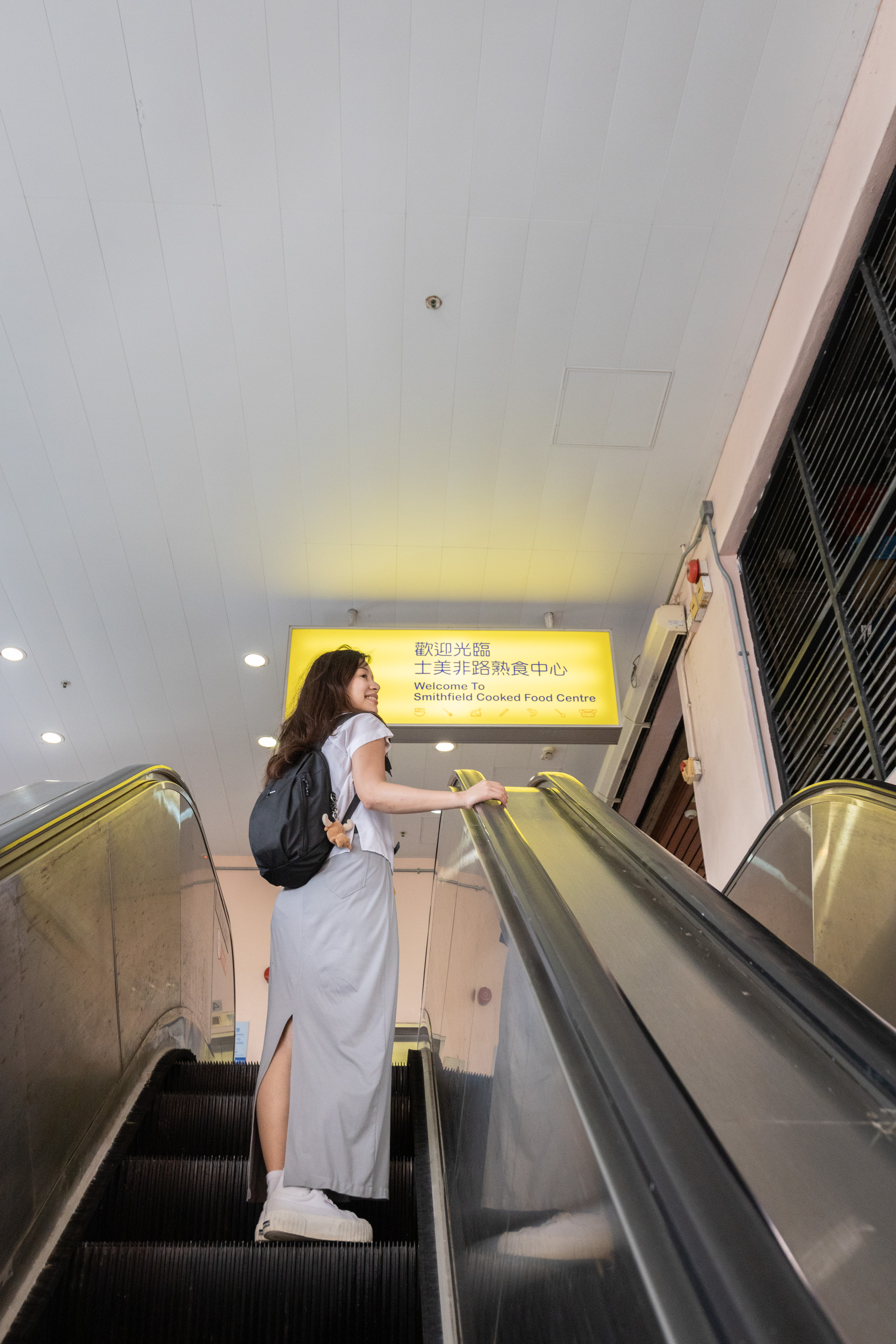 街市環境整潔乾淨，不僅熟食中心冷氣開放，還有電梯可以搭乘。