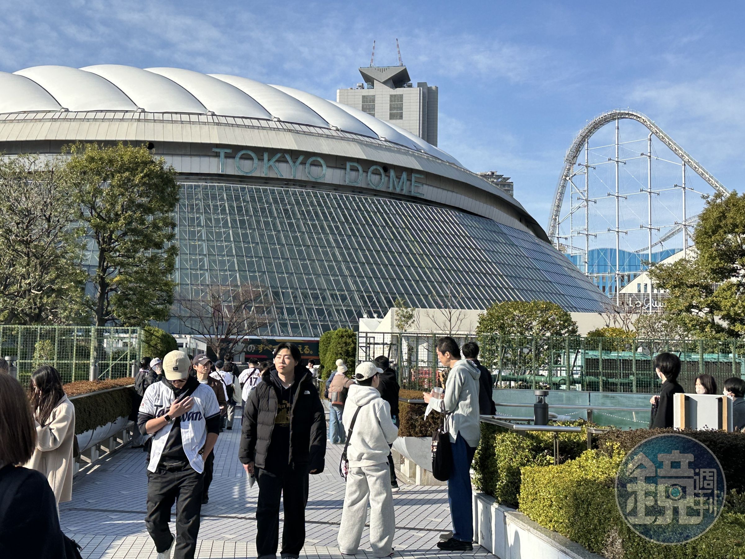 近日WBC火熱開打,東京巨蛋湧入不少來幫台灣球員加油的球迷。(讀者提供)