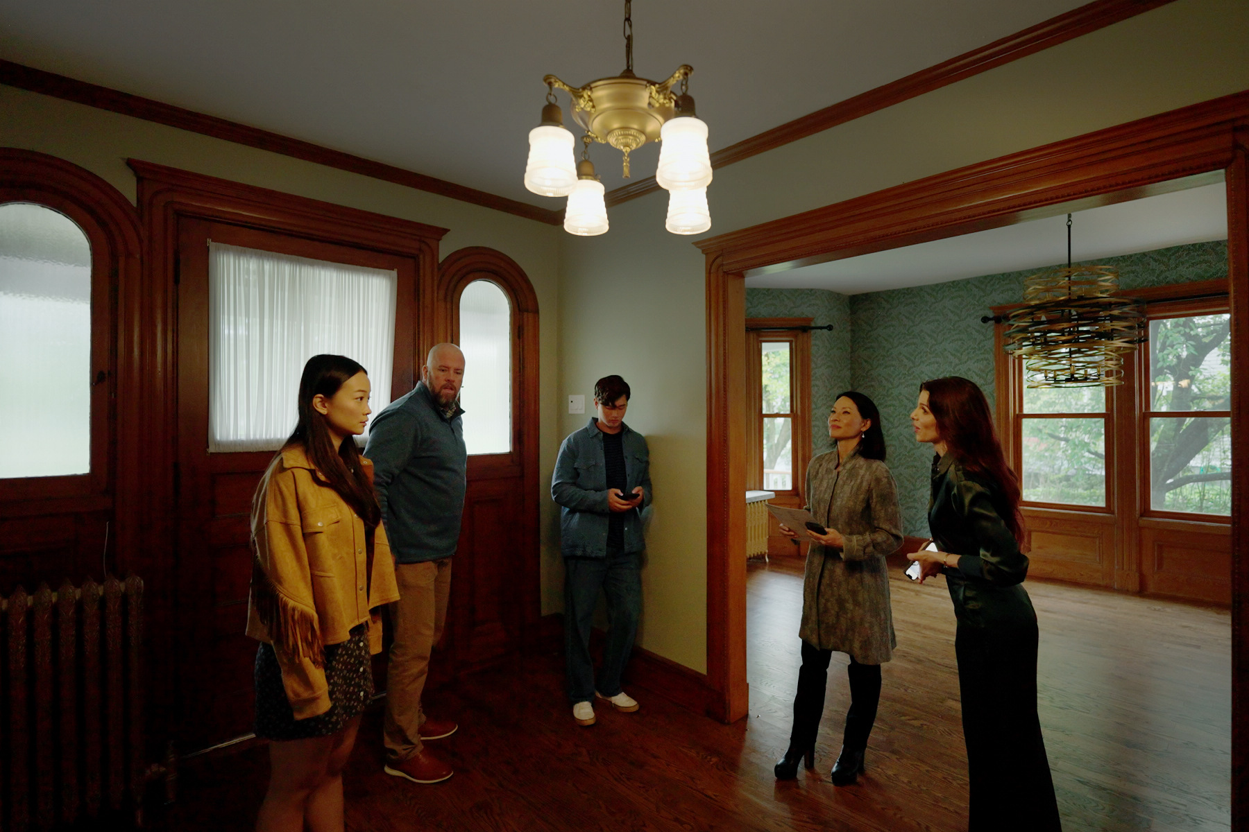 《感應》靈感來自導演史蒂芬索德柏住凶宅，房屋代管人員看見不明女子身影的靈異經驗。（采昌提供）