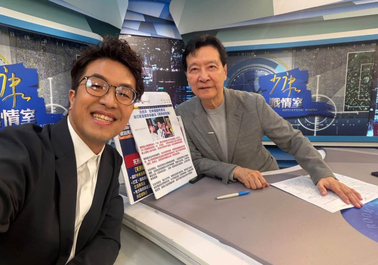 趙少康2訪沈伯洋挨轟! 陳水扁「曝32年前一幕」力挺:候選人能否加分跟主持人無關