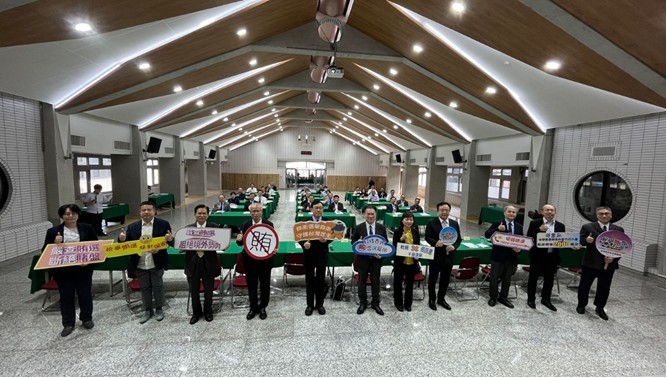 台中高分檢於8日在台中司法大廈召開「114年第11屆立法委員罷免查察分區(中部地區)座談會」。(中檢提供)
