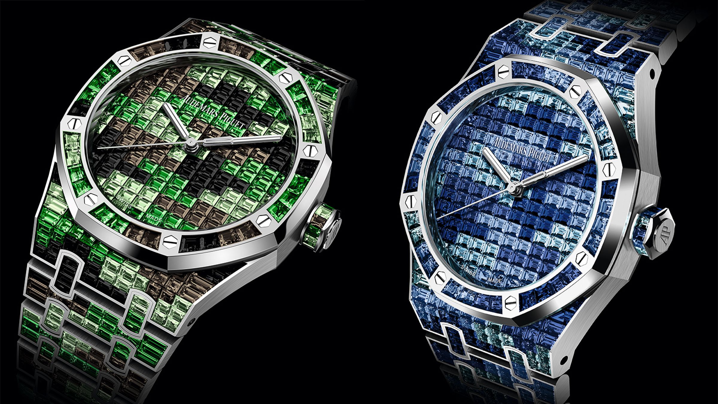 Royal Oak Selfwinding｜錶徑41mm／18K白金材質／時、分、秒指示／4309自動上鍊機芯／動力儲存約70小時／防水20米