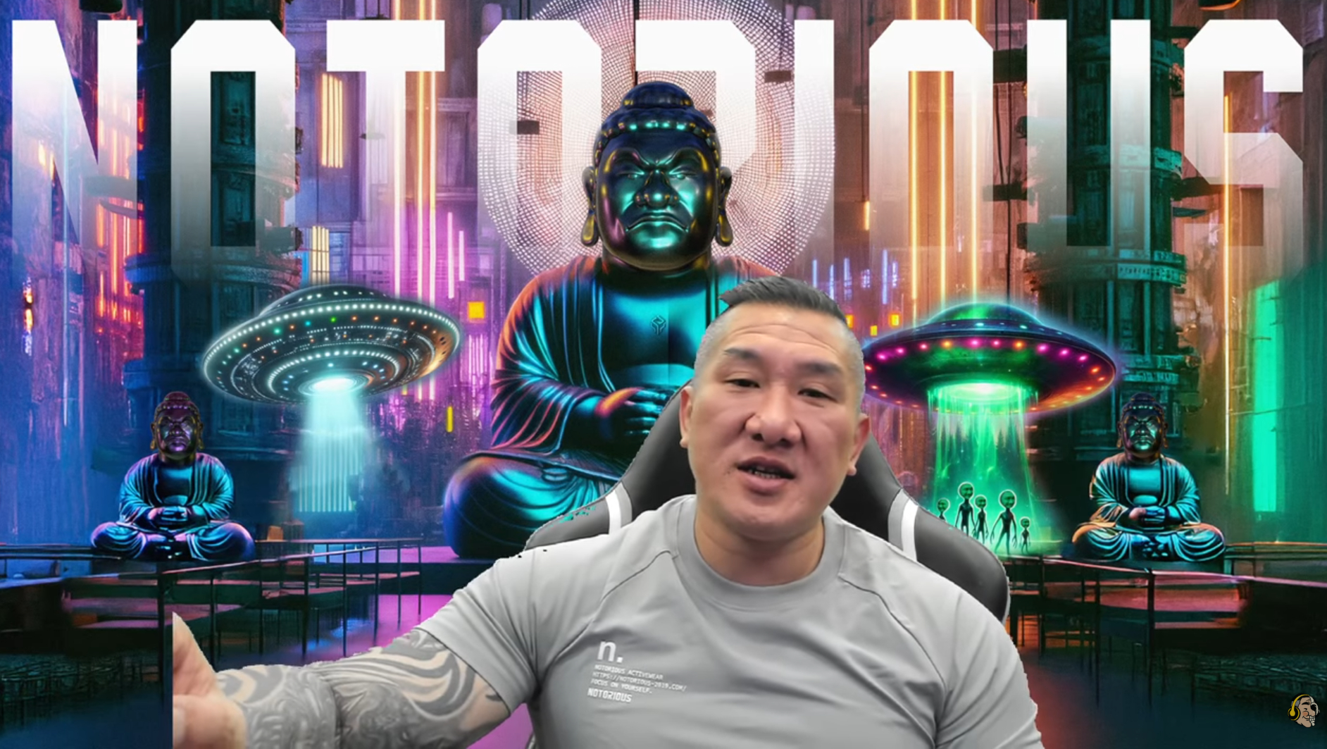 館長表示預計下週二出發去中國，一次去6天。（翻攝館長惡名昭彰YT）