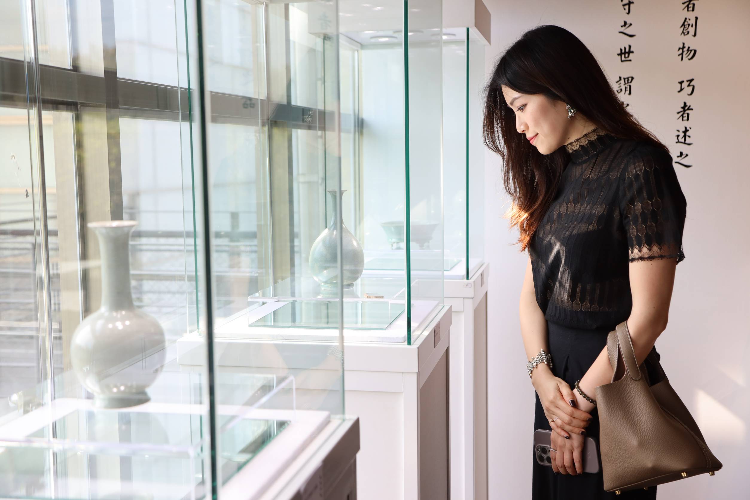 國美館展出北宋瓷器特展，讓民眾感受千年青瓷之美。（主辦單位提供）