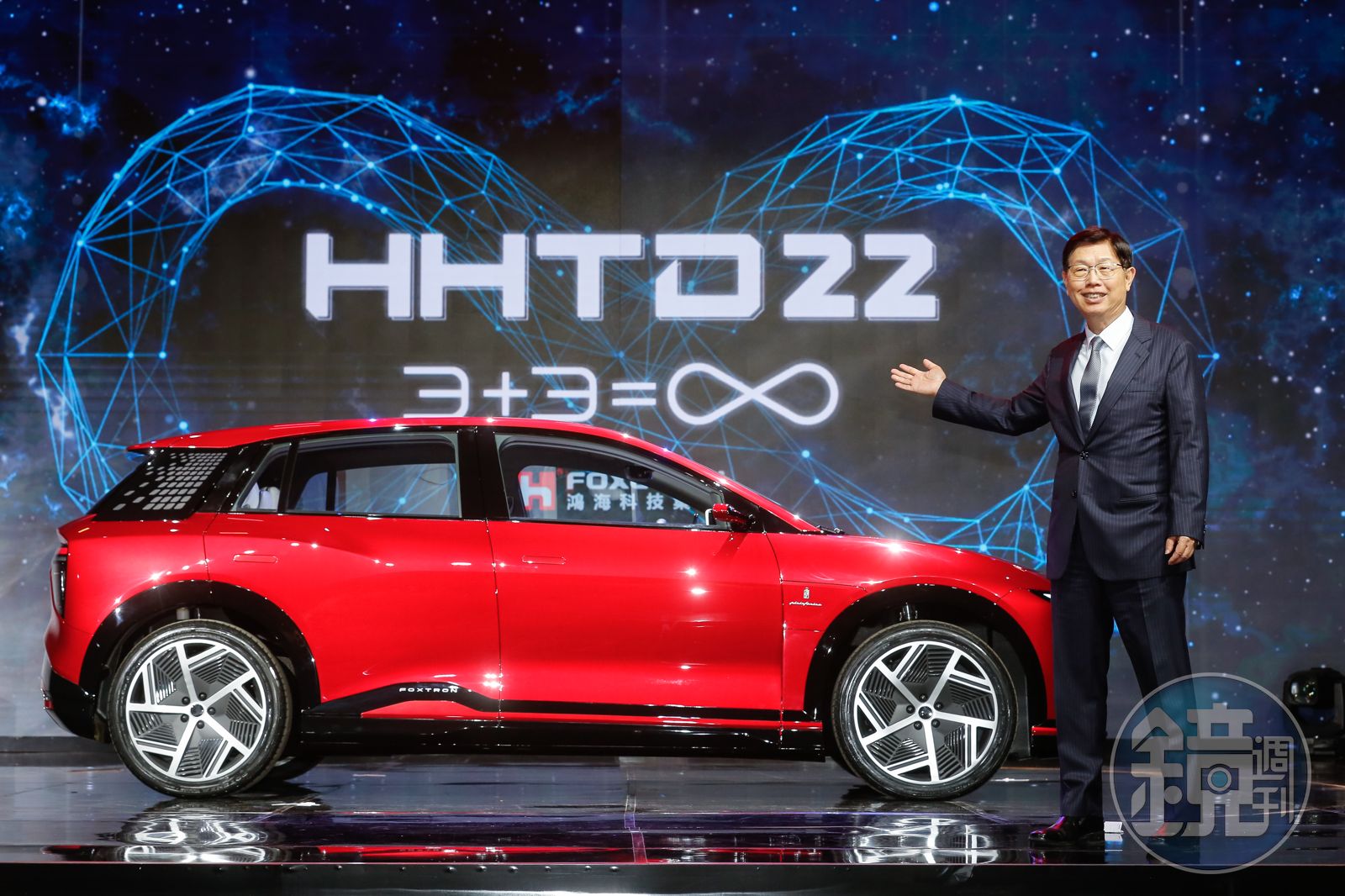 鴻華秉持劉揚偉(圖)的六字訣,打動急需電動車即戰力的三菱,加上裕隆的製造助攻下,終於贏得海外首張傳統車廠訂單。(本刊資料照)
