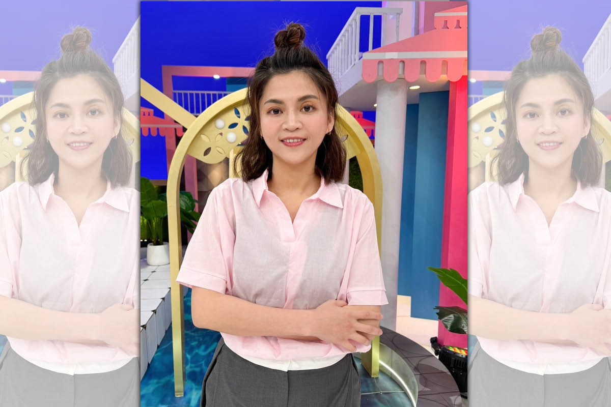 葉欣眉錄影大誇胡瓜年過半百體力仍像「一隻活龍」。（緯來提供）