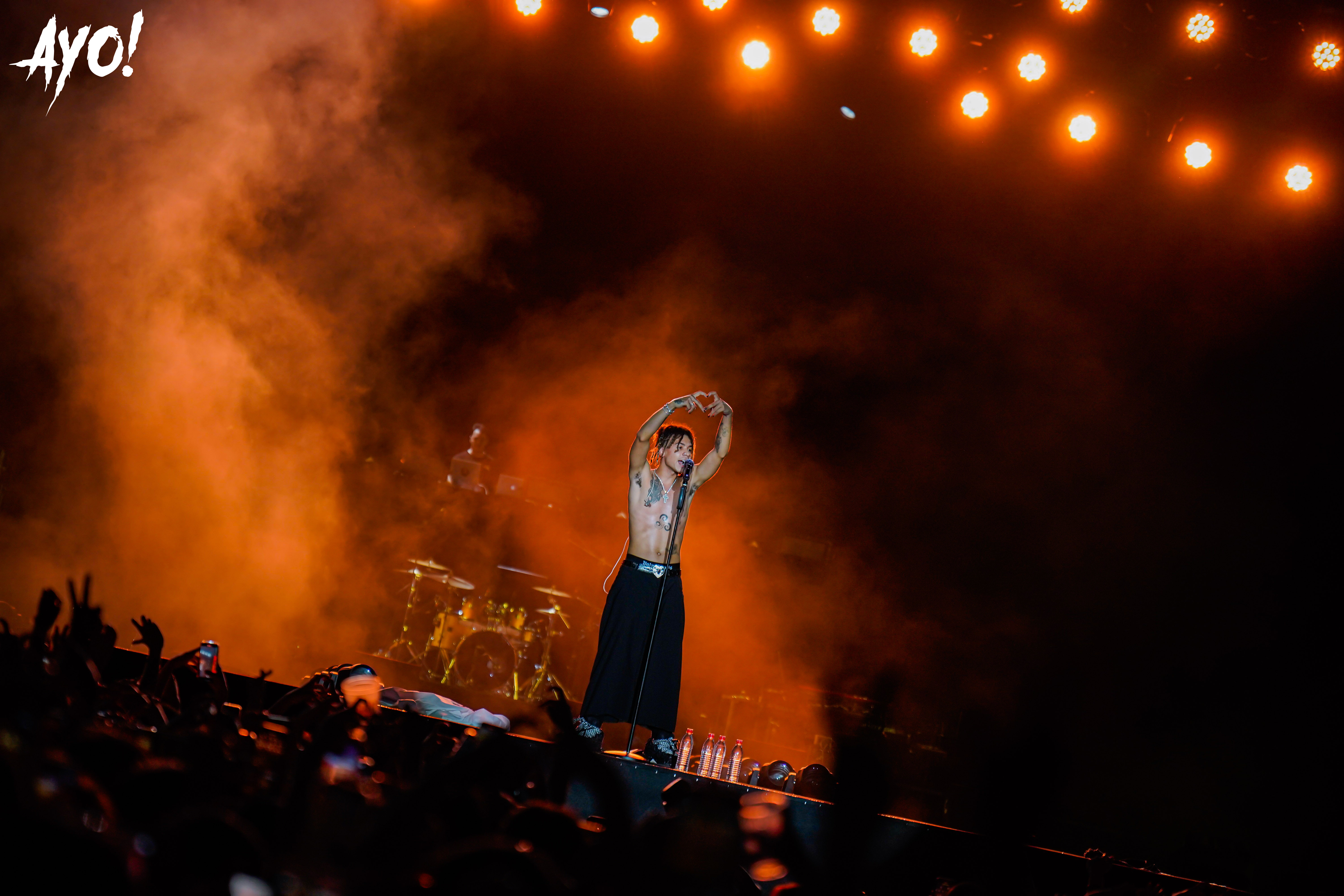 美國嘻哈界新星Iann Dior來台想吃小籠包。(AYO、亞士傳媒提供)