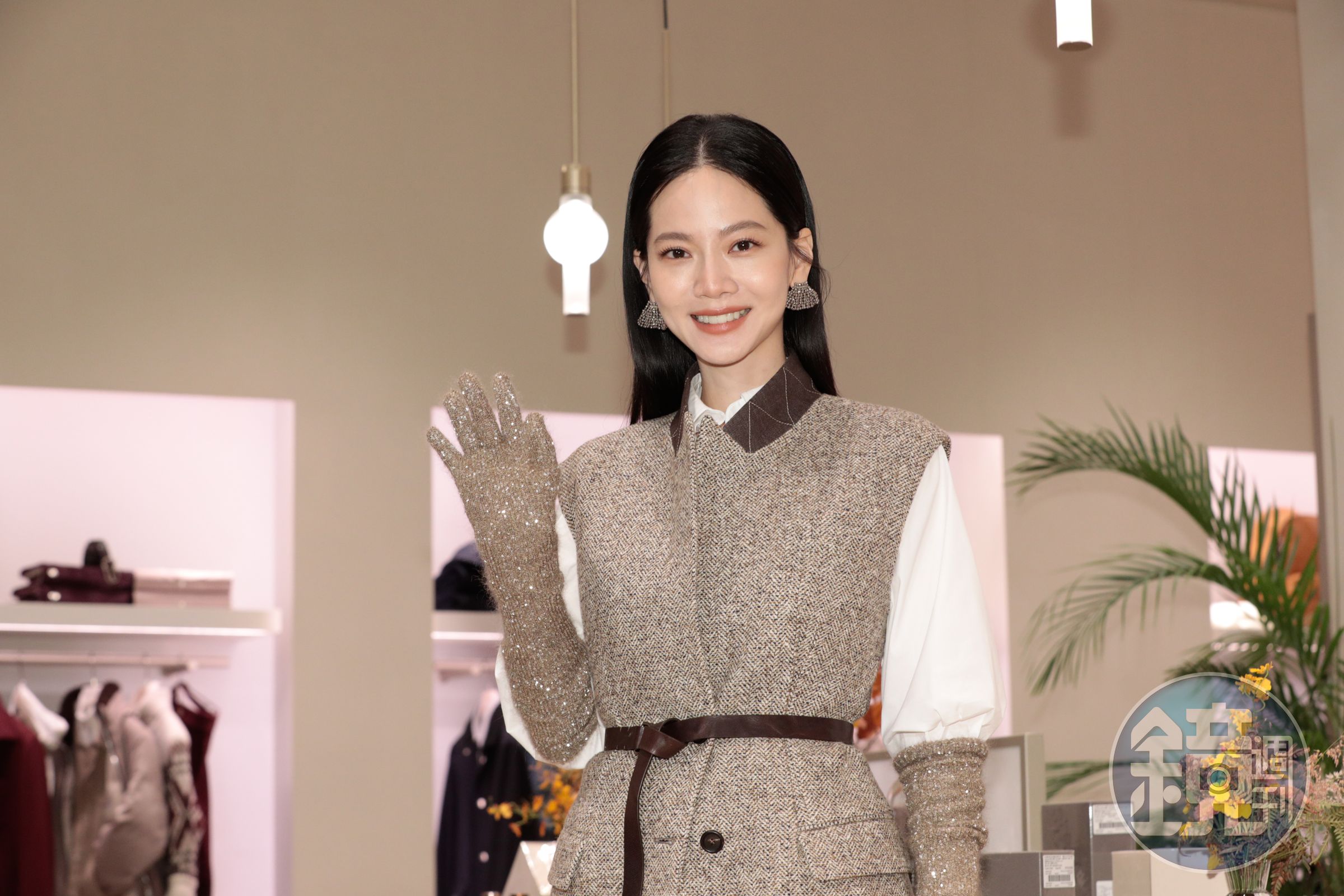 新手媽媽曾之喬氣色極佳出席BRUNELLO CUCINELLI秋冬系列發表。