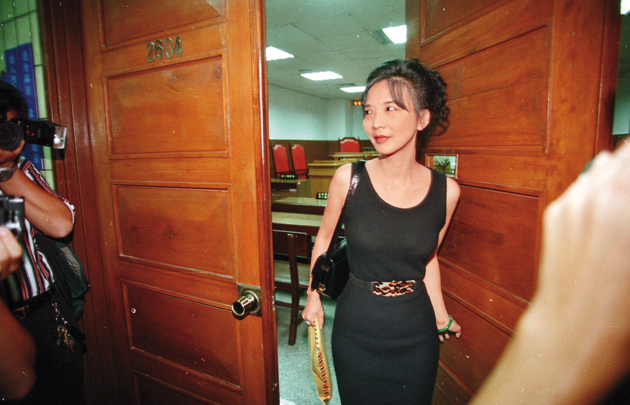 王文洋曾遭謊稱為他生下一女的林爰君（JOJO林）勒索320萬元，當時鬧得沸沸揚揚。（中央社）