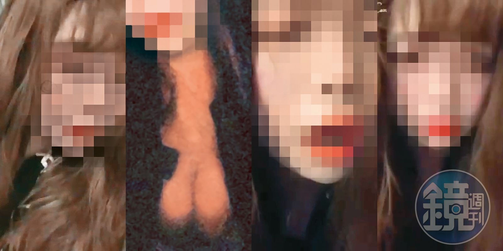 「台版紅姐」薇薇,將約砲影片放到網路上銷售,受害男性有小鮮肉及職籃球員。(讀者提供)