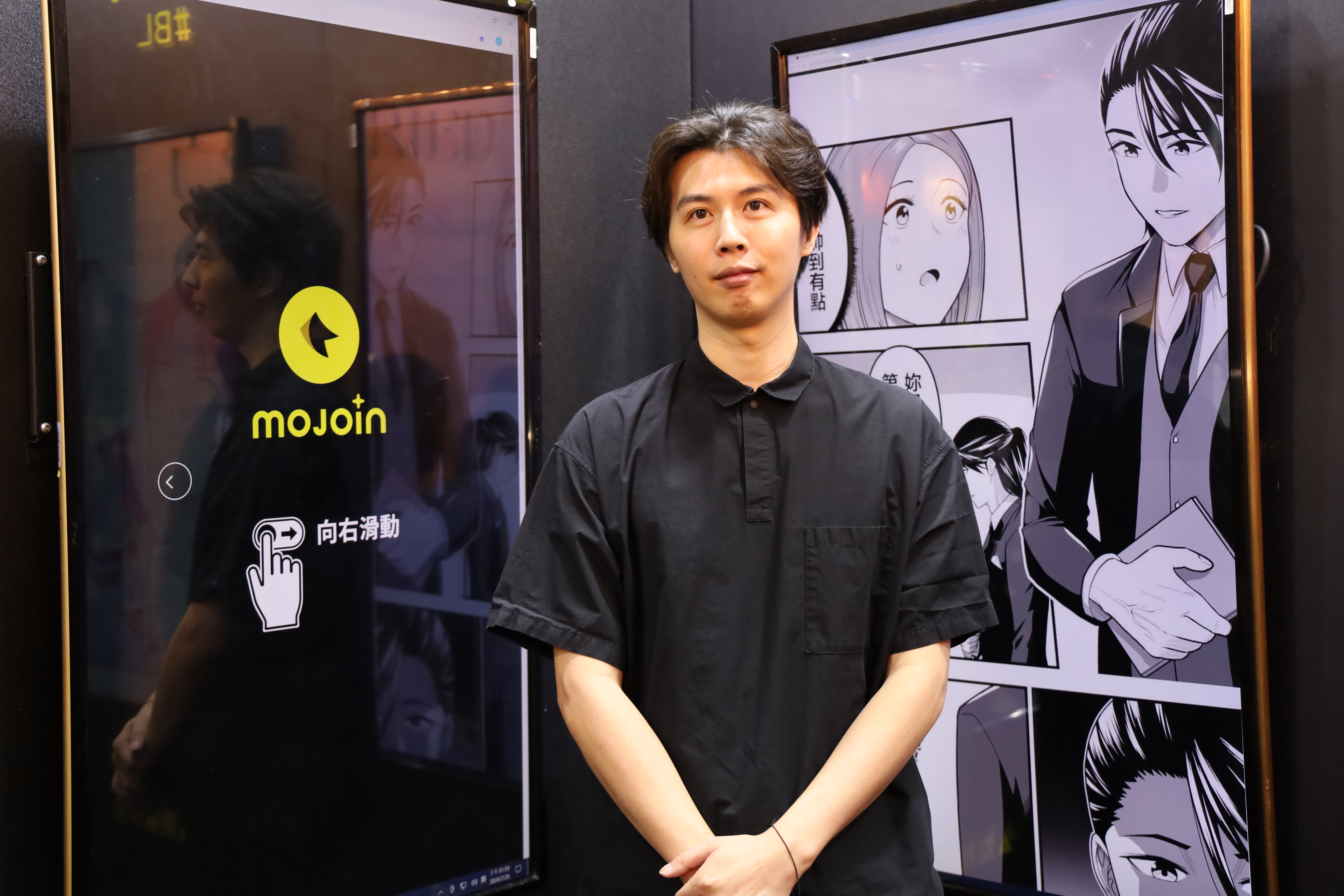 謝東霖表示，《妖怪五星好評》另一目標是動畫化。（MOJOIN提供）