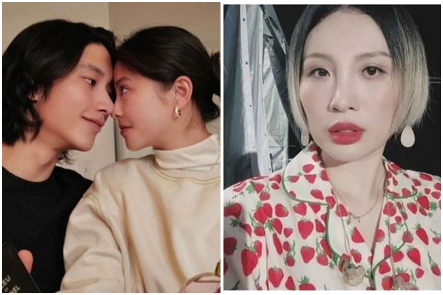 42歲「金曲歌后」魏如萱才認愛母子戀，如今卻被間接證實介入感情，陷入尷尬場面。（翻攝自魏如萱IG、若盈IG）