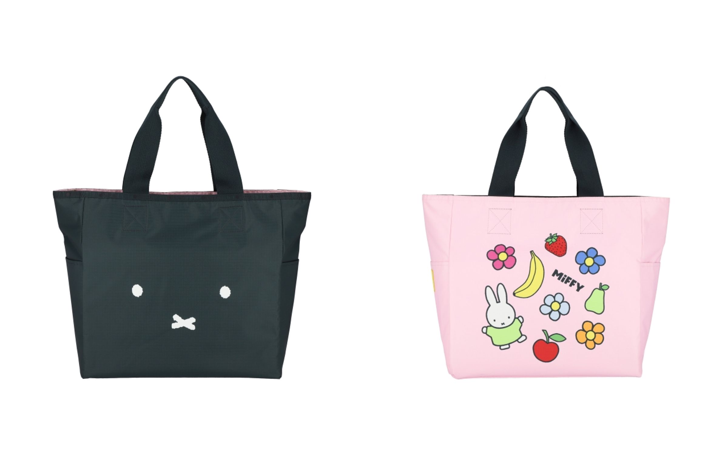 Miffy花果森林大雙面托特包。NT$6,600。（藍鐘提供）