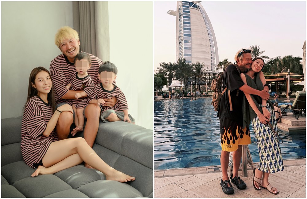 KID和老婆Rita結婚3年，育有一雙可愛的子女。（翻攝KID臉書）