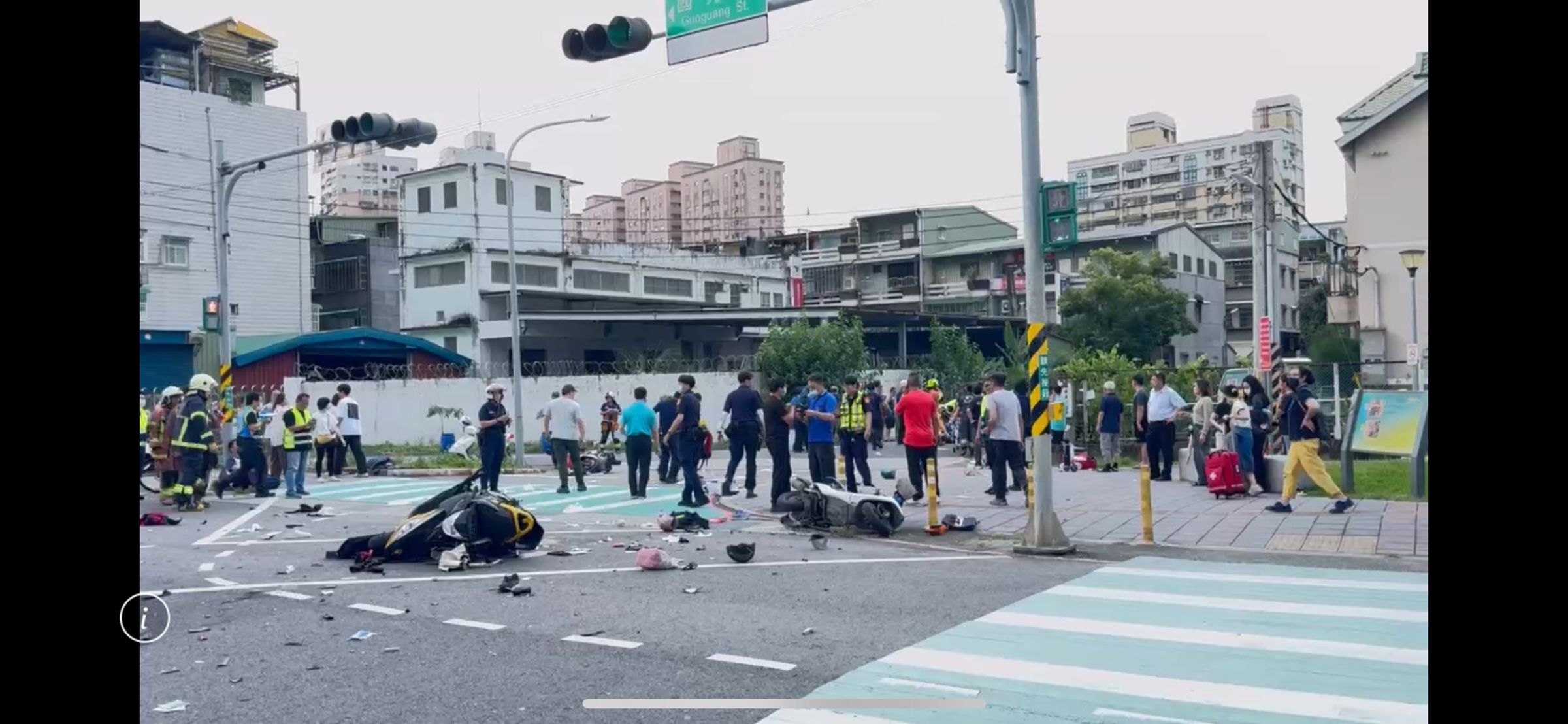 三峽重大車禍引發全國關注，網路流言不斷，警方特別澄清。（警方提供）