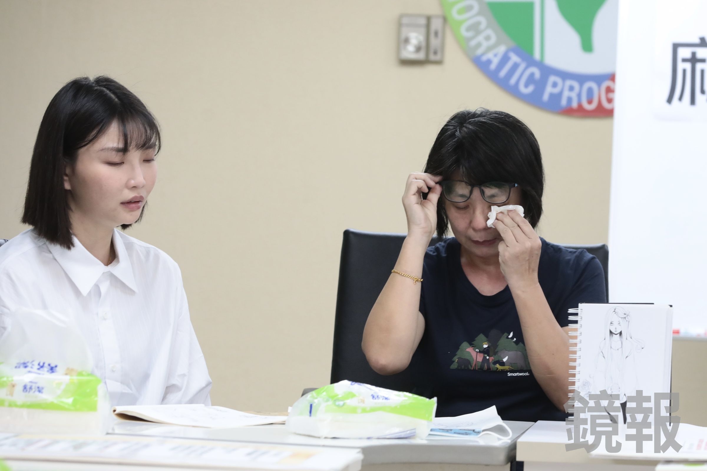 有名密室逃脫員工扮成吊死鬼糟繩子勒昏最終身亡，家屬相當不捨。（鏡報林煒凱）