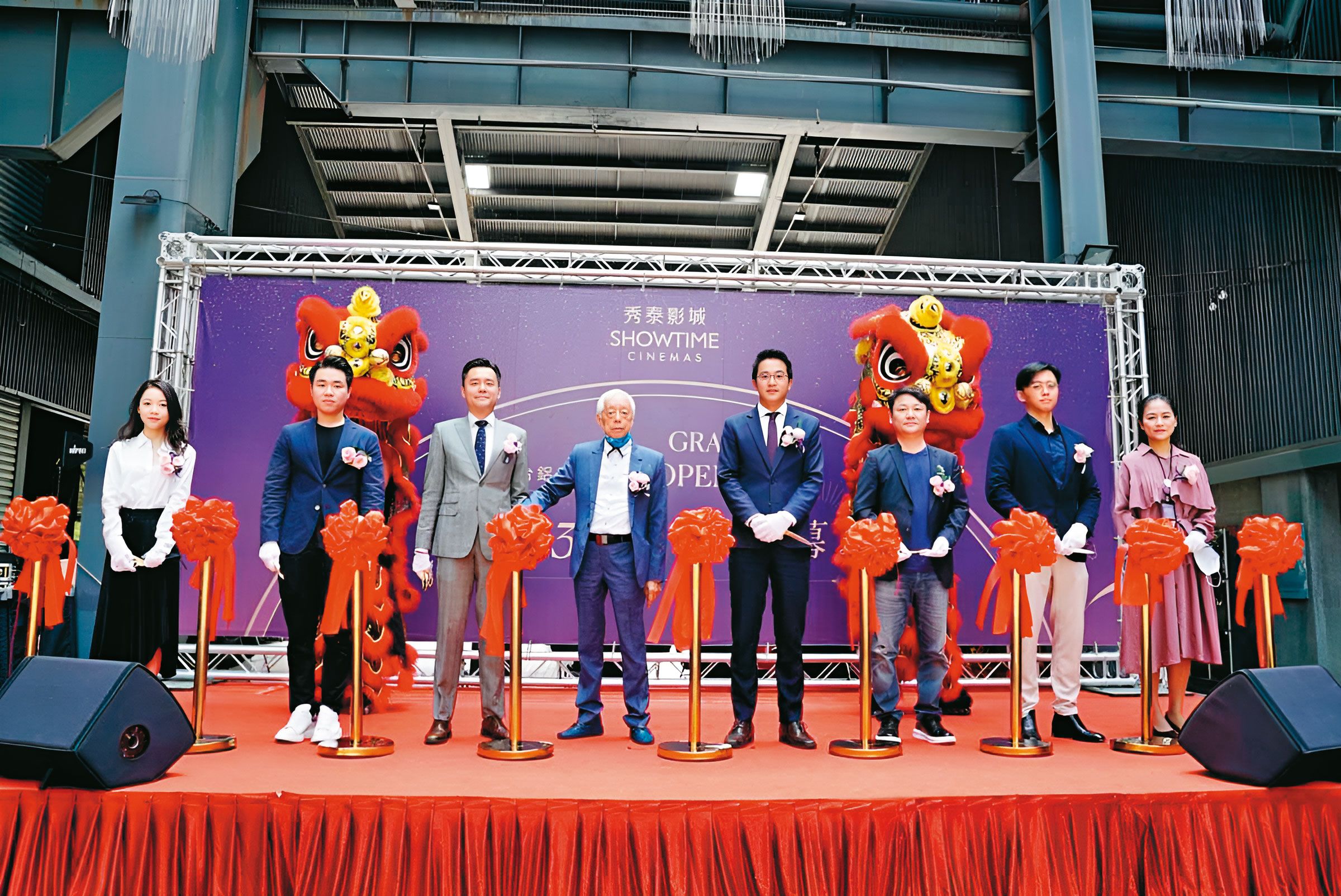 秀泰進駐台鋁商場時風光舉行記者會,如今雙方撕破臉互槓。(秀泰影城提供)