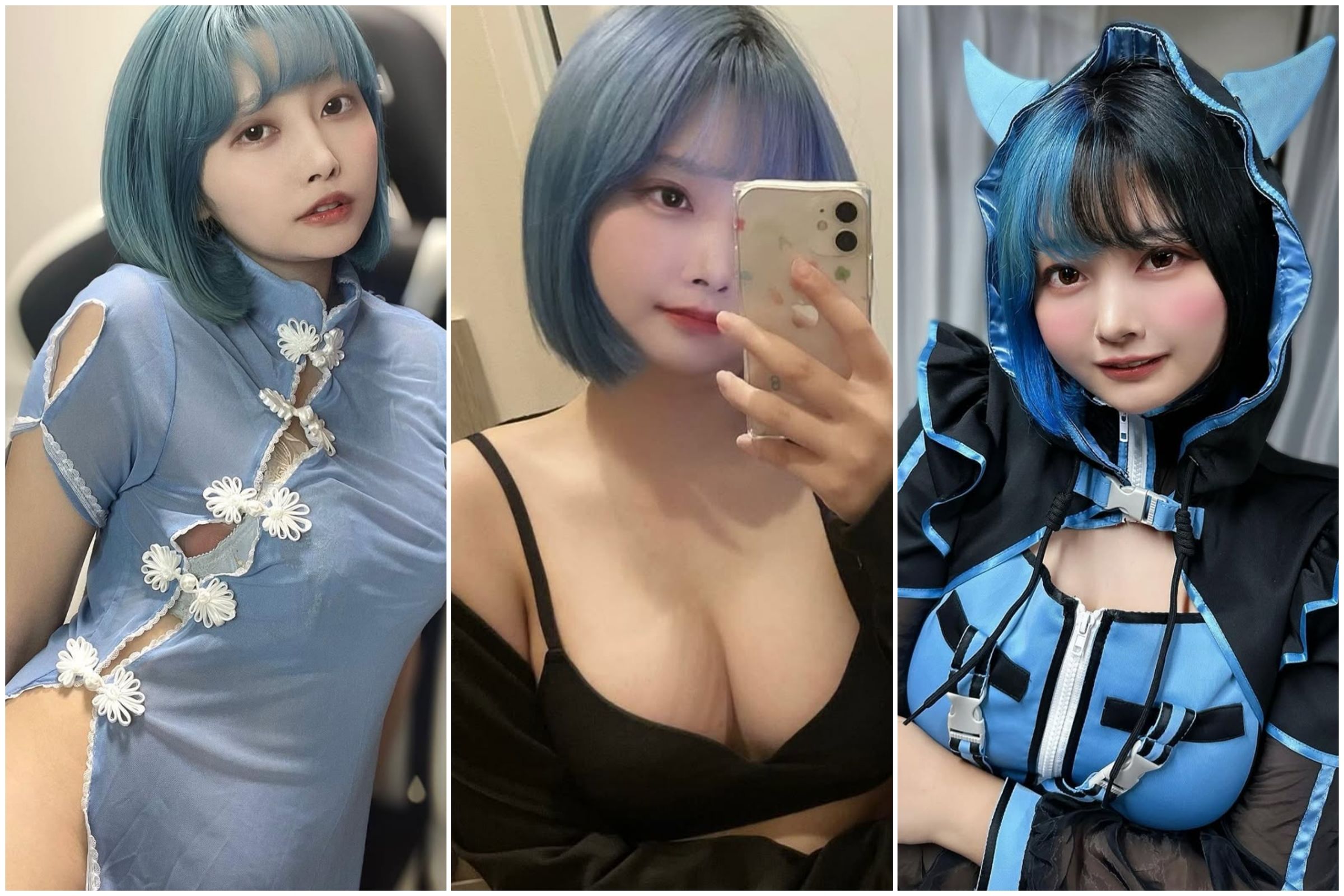 日本知名寫真女星阿波南（阿波みなみ）過去以火辣的身材以及多種吸睛Coser造型而深獲粉絲喜愛。（翻攝阿波みなみ/minamiIG@miiitan_n）