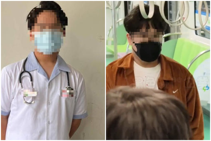 初步了解，洪嫌在犯案前先跑到捷運站廁所，一口氣吞下8顆含鎮定成分的藥。（翻攝自黑色豪門企業）