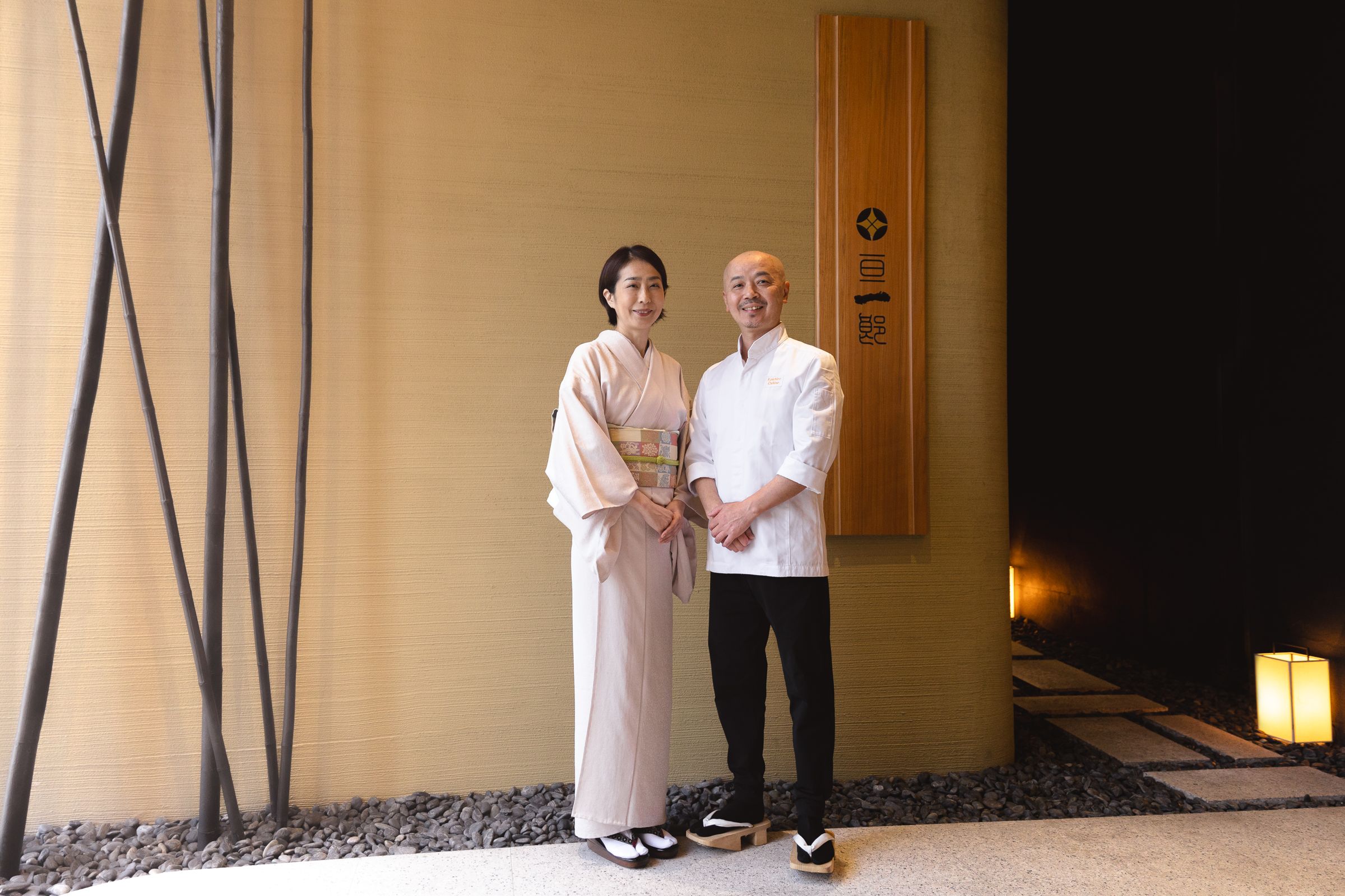 押野夫婦在日本的餐廳工作認識,之後一起到新加坡工作,內外場互相輔助,非常有默契。(赫士盟提供)