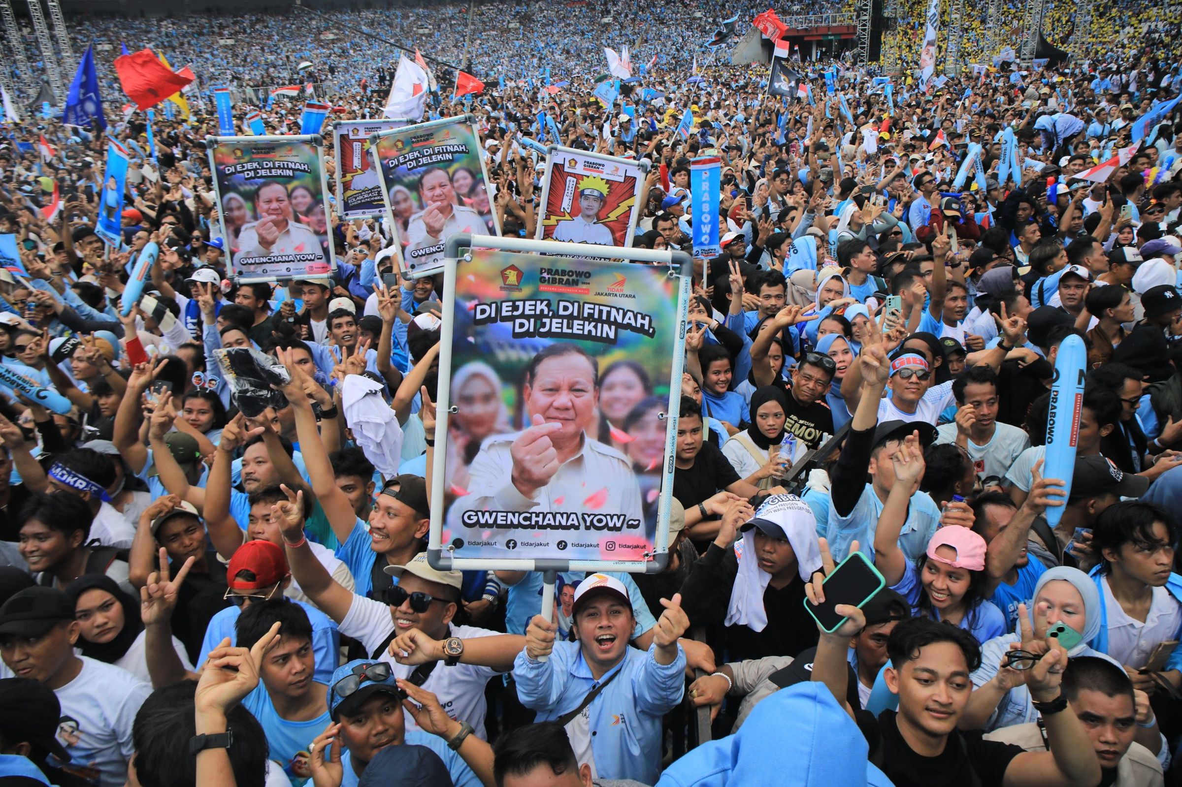 印尼國防部長蘇比安托日前自行宣布當選。（翻攝自Prabowo Subianto臉書）