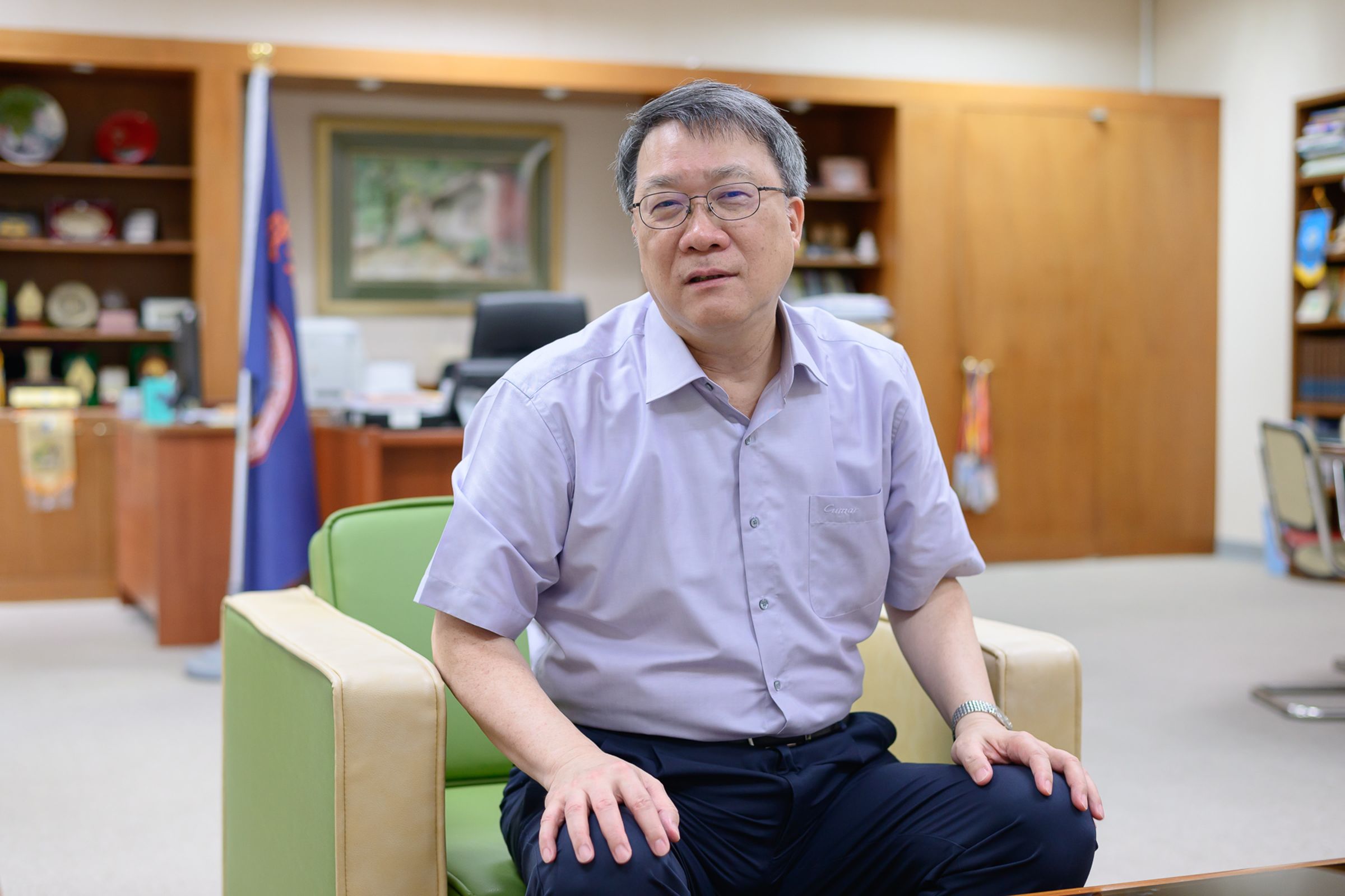 擁有外科醫師性格的沈延盛院長直言，「降低癌症死亡」已經知道病灶也有正確療法，就應該快狠準下手執行。