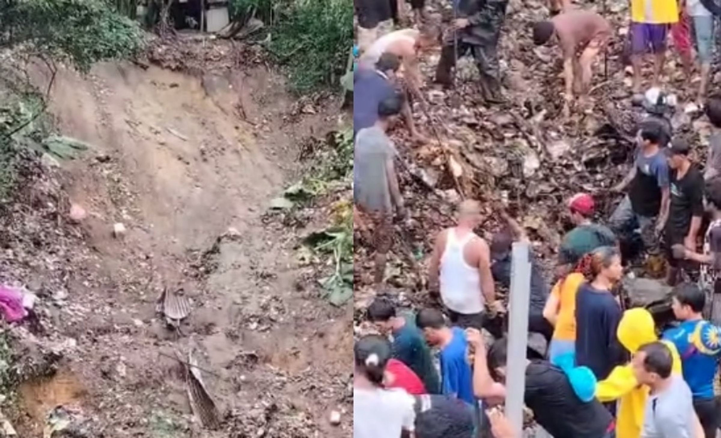 近3,000人受災!沙巴州土石流奪13命,倖存少年親述悲痛經歷。(翻攝自臉書)