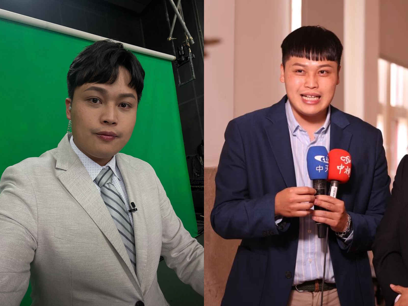 中天記者兼主播林宸佑涉共諜，遭檢方搜索帶回後，今與5名現退役軍人遭收押禁見。（翻攝自林宸佑臉書）